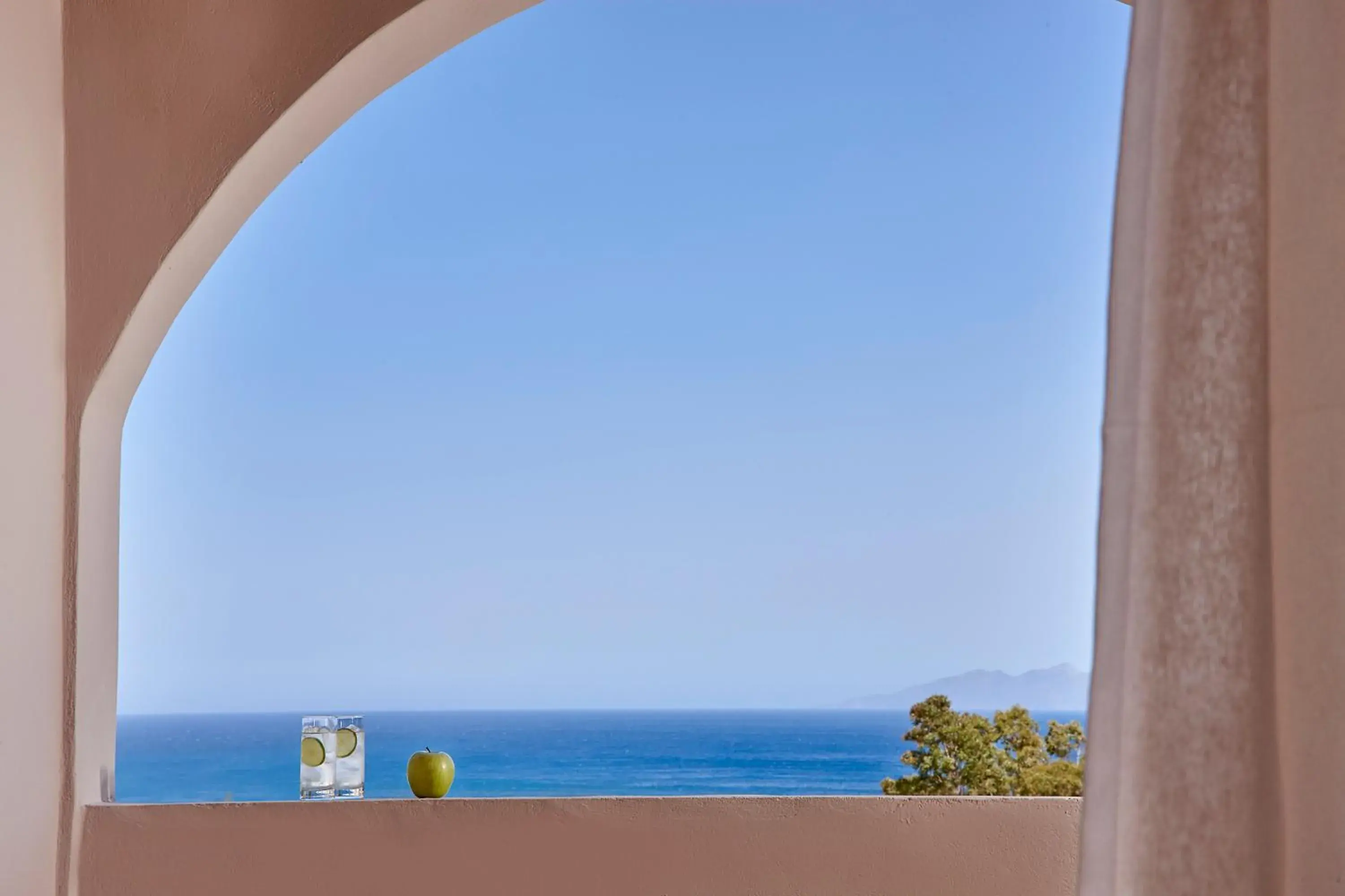 Sea view in Terra Blue Santorini Sea view in Terra Blue Santorini