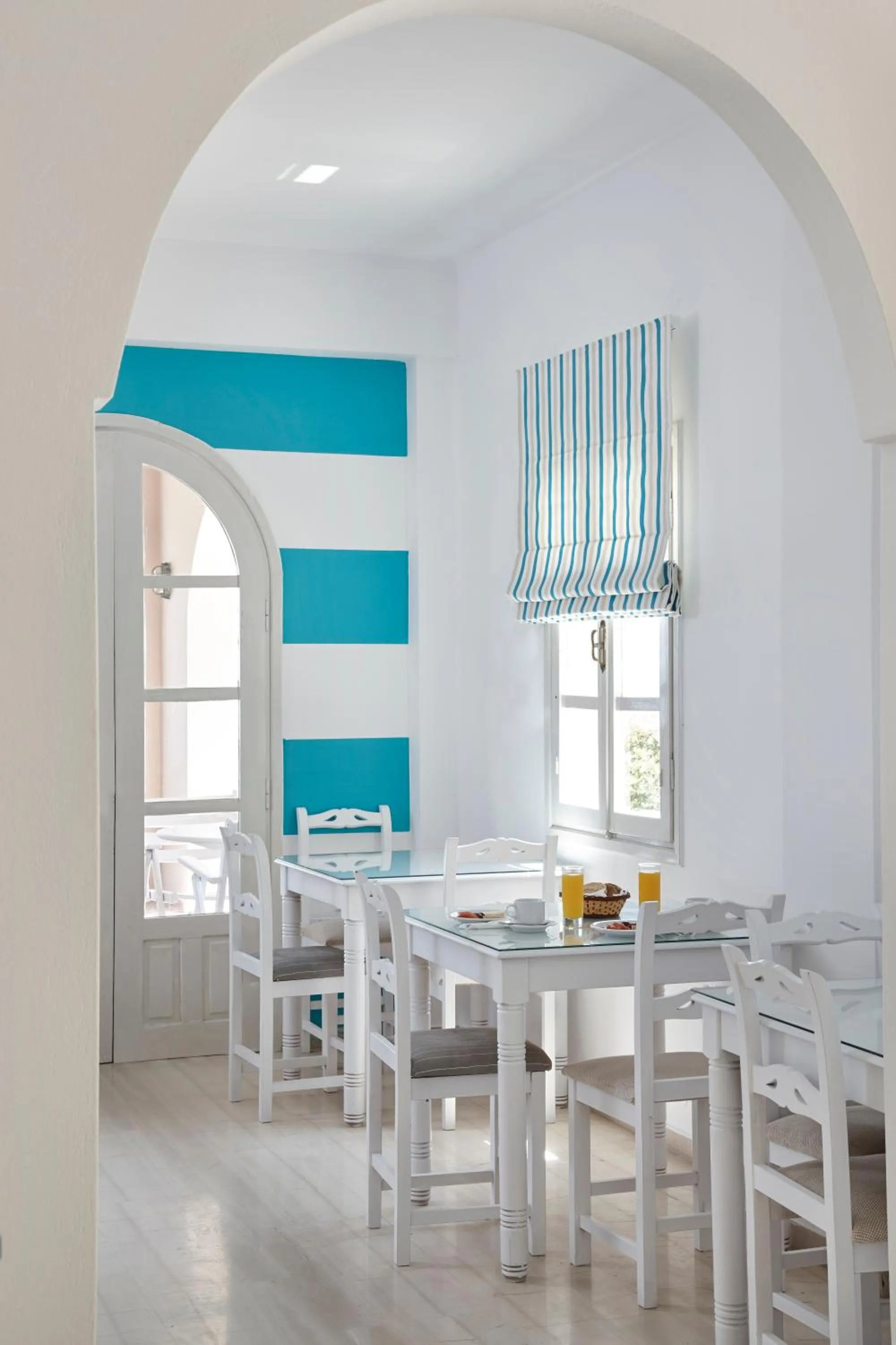 Continental breakfast in Terra Blue Santorini