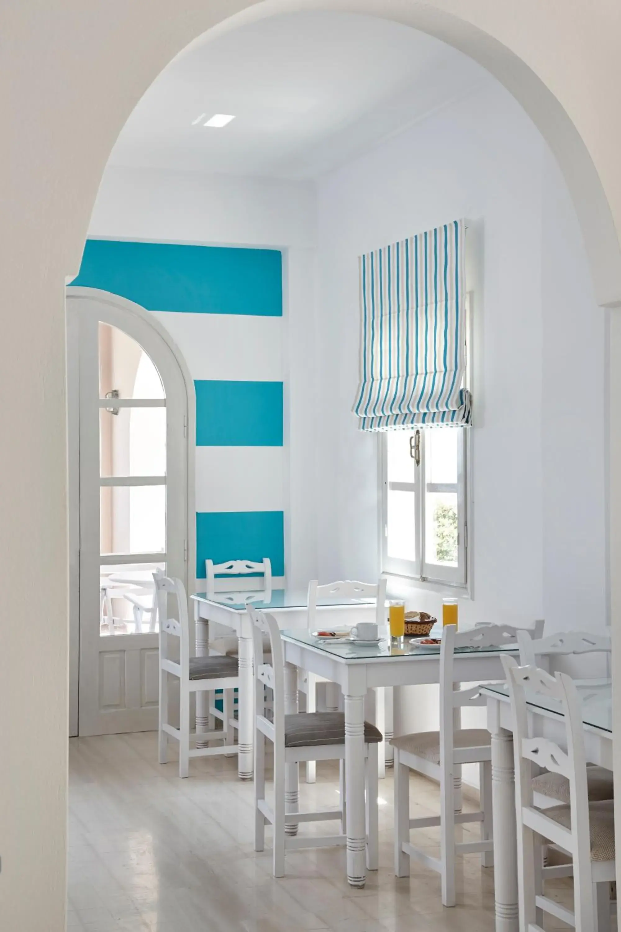 Continental breakfast in Terra Blue Santorini Continental breakfast in Terra Blue Santorini