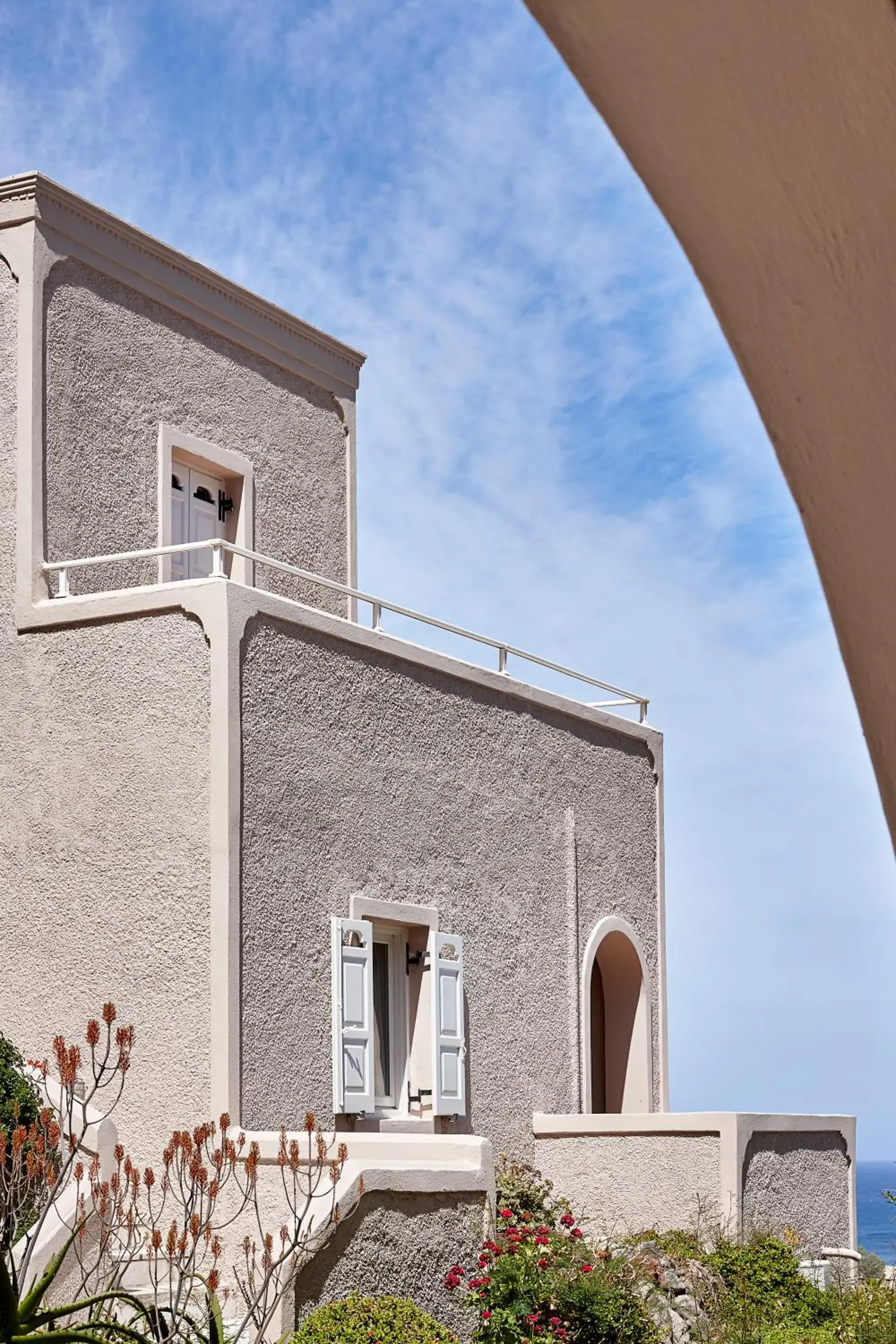 Property building in Terra Blue Santorini Property building in Terra Blue Santorini
