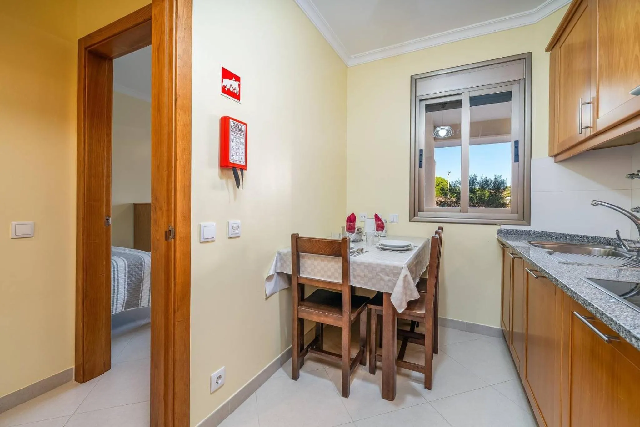 kitchen in Apartamentos Vista Mar