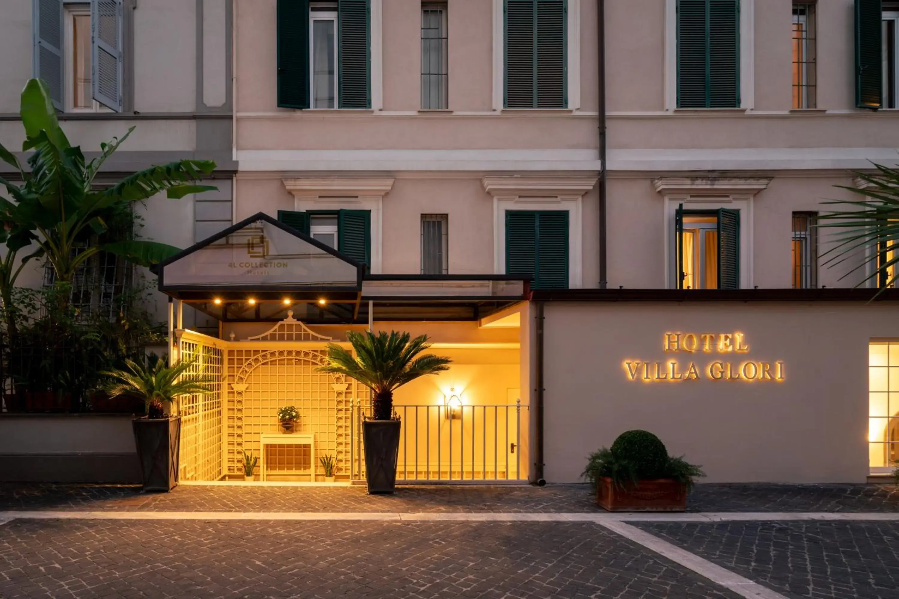 Property building in Hotel Villa Glori Property building in Hotel Villa Glori