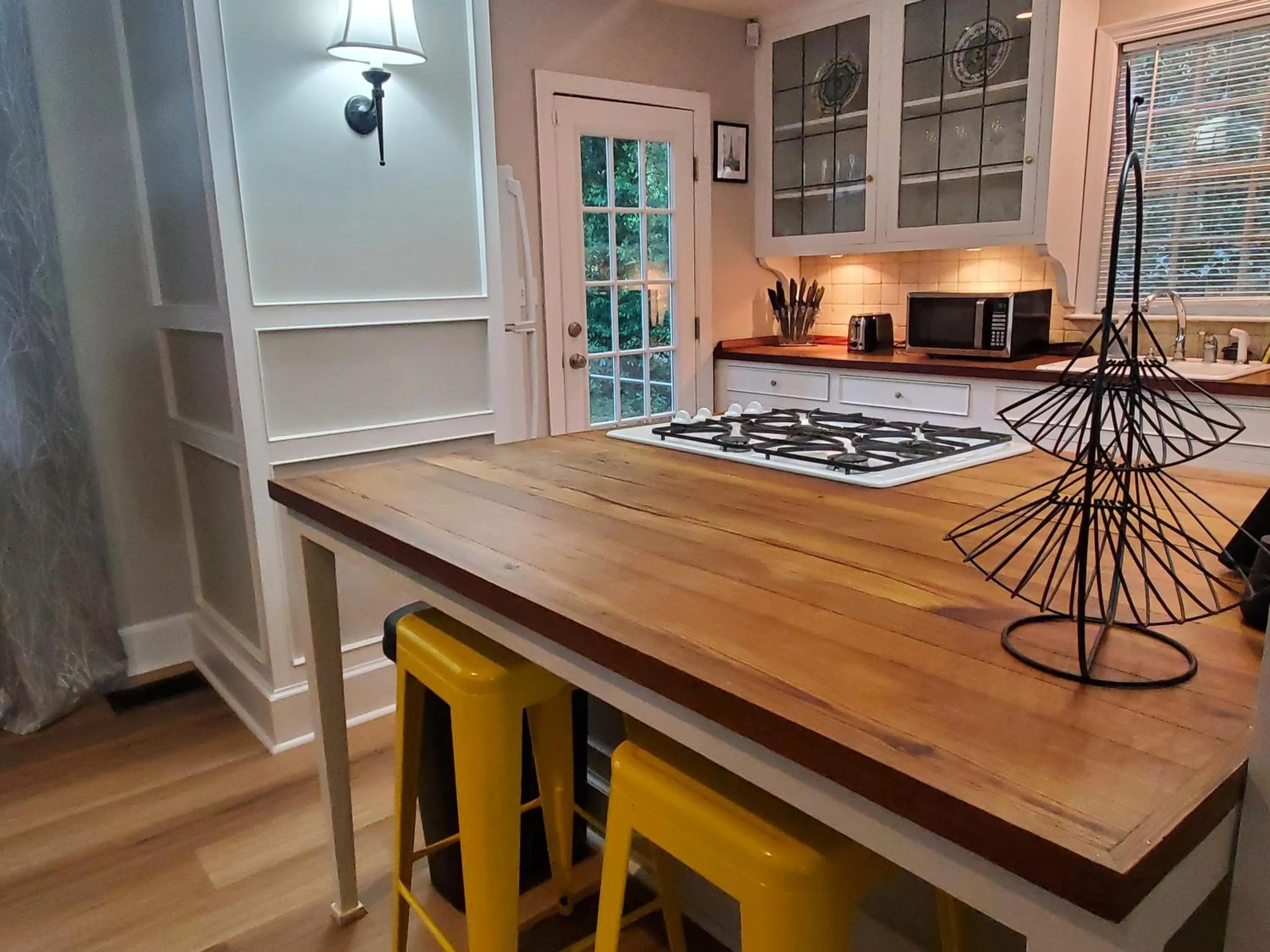 kitchen in Cheerful 2 BR Near Colleges, Downtown, Attractions