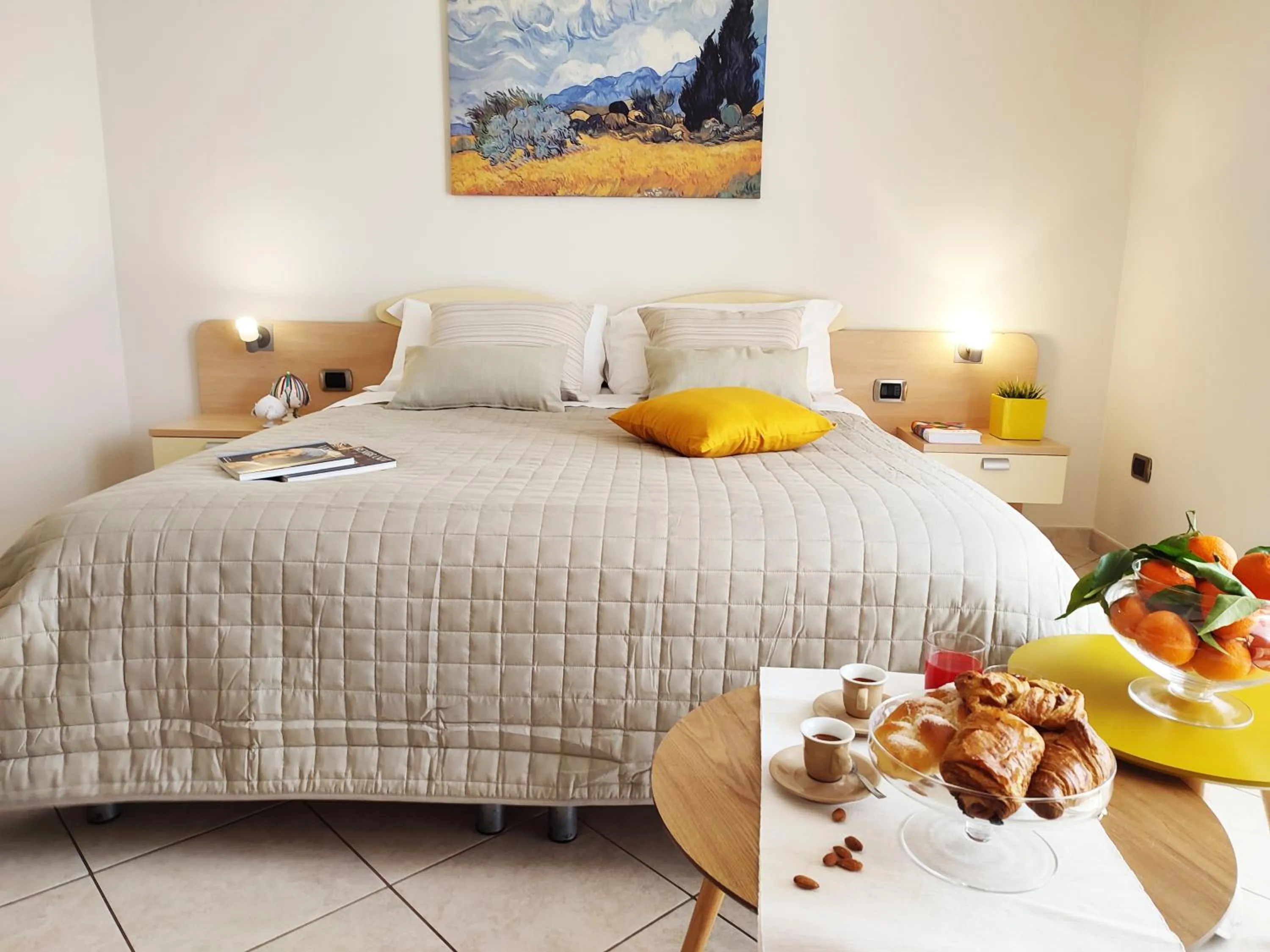 Bed in Avantgarde Hotel