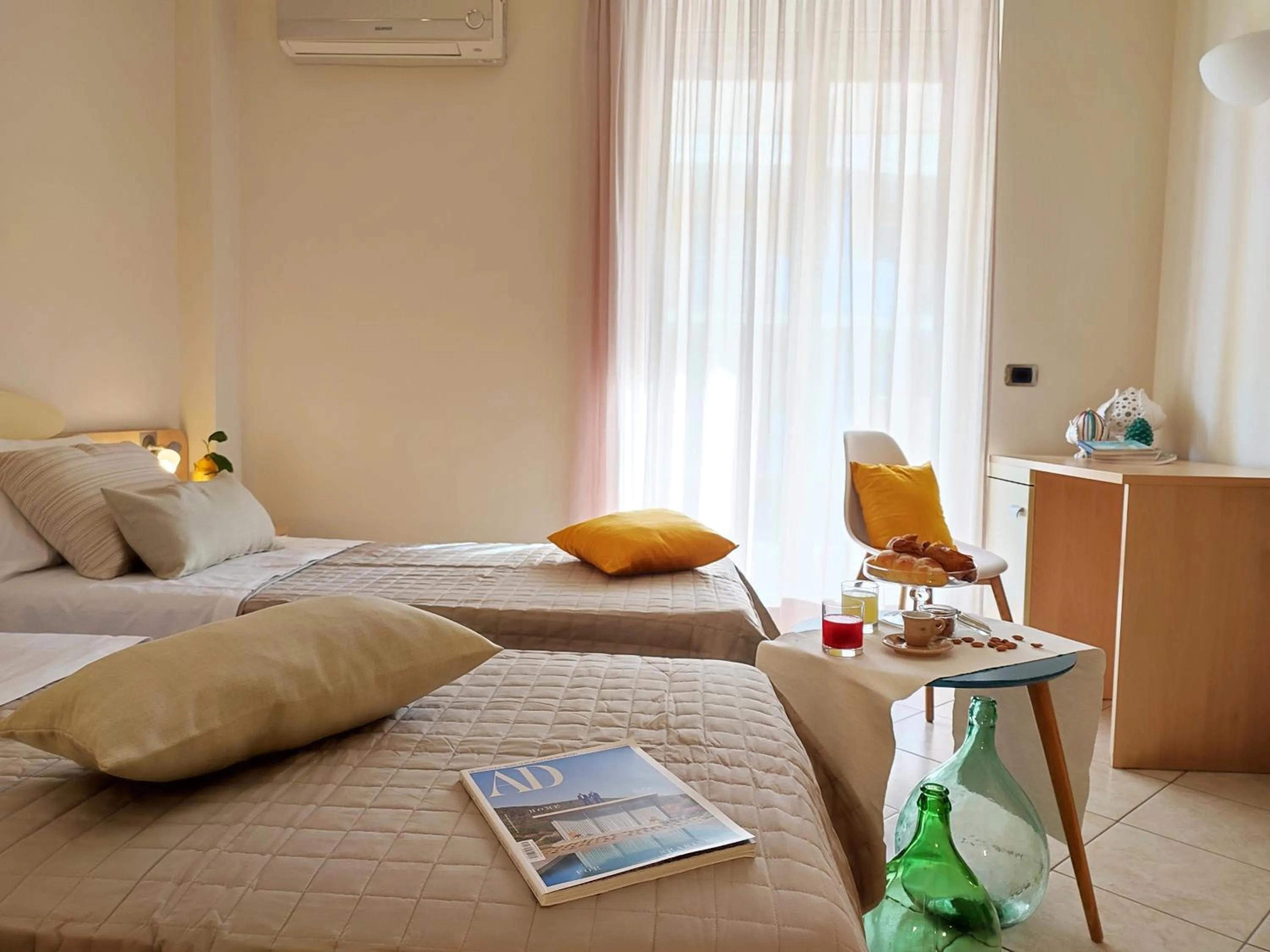 Bed in Avantgarde Hotel