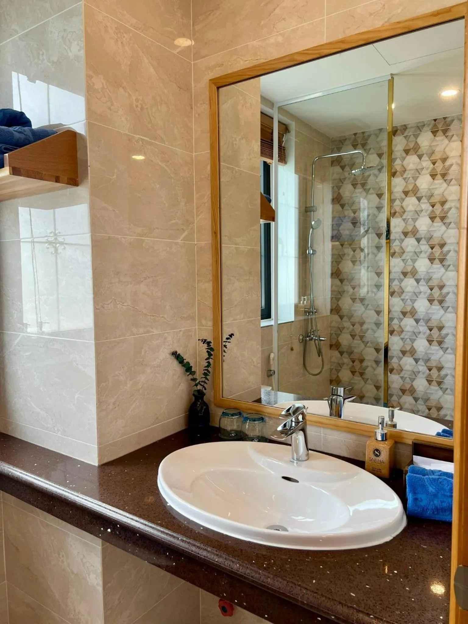 Bathroom in Sabina Boutique Hotel 3