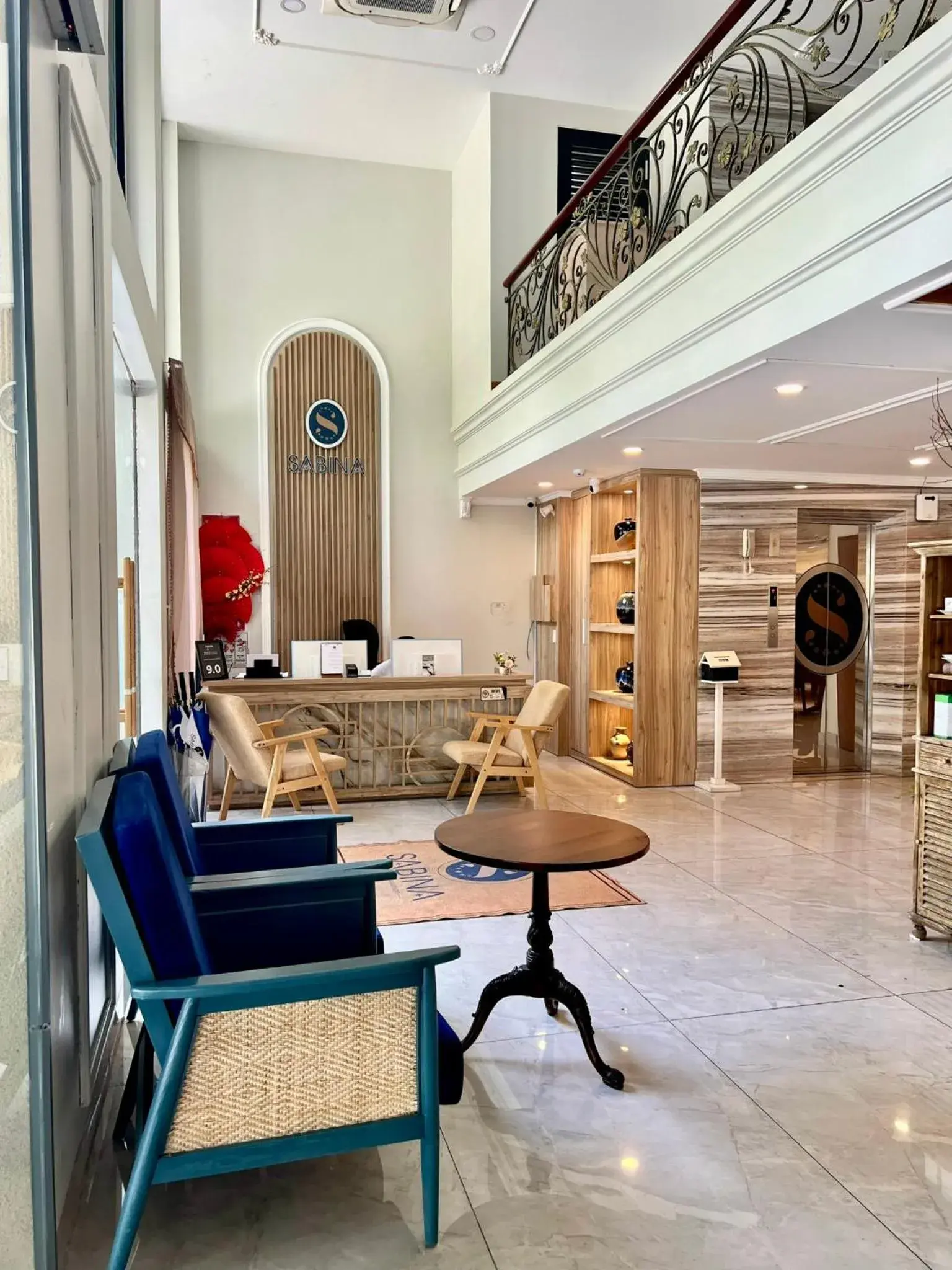 Lobby or reception in Sabina Boutique Hotel 3 Lobby or reception in Sabina Boutique Hotel 3