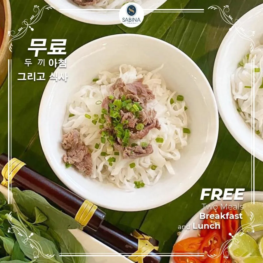 Asian breakfast in Sabina Boutique Hotel 3