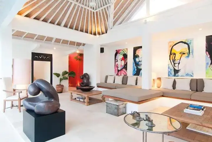 Living room in Villa Seminyak 6 Bedrooms