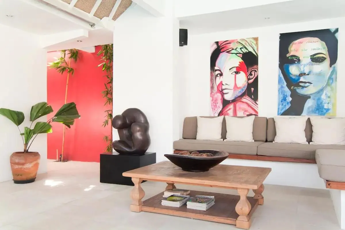 Living room in Villa Seminyak 6 Bedrooms