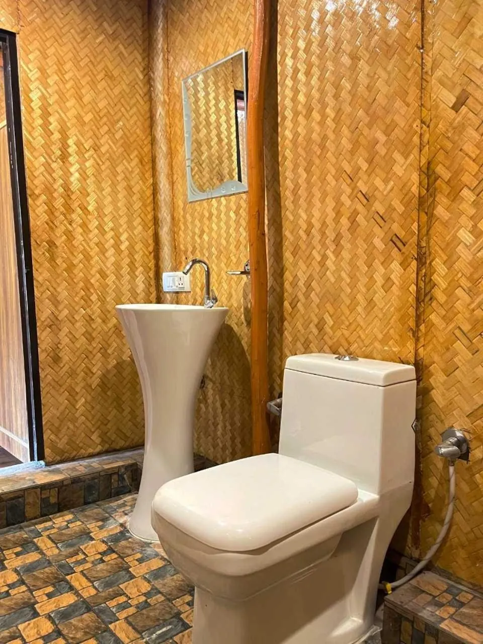 Bathroom in Hotel O Royal Tree Cafe And Resort