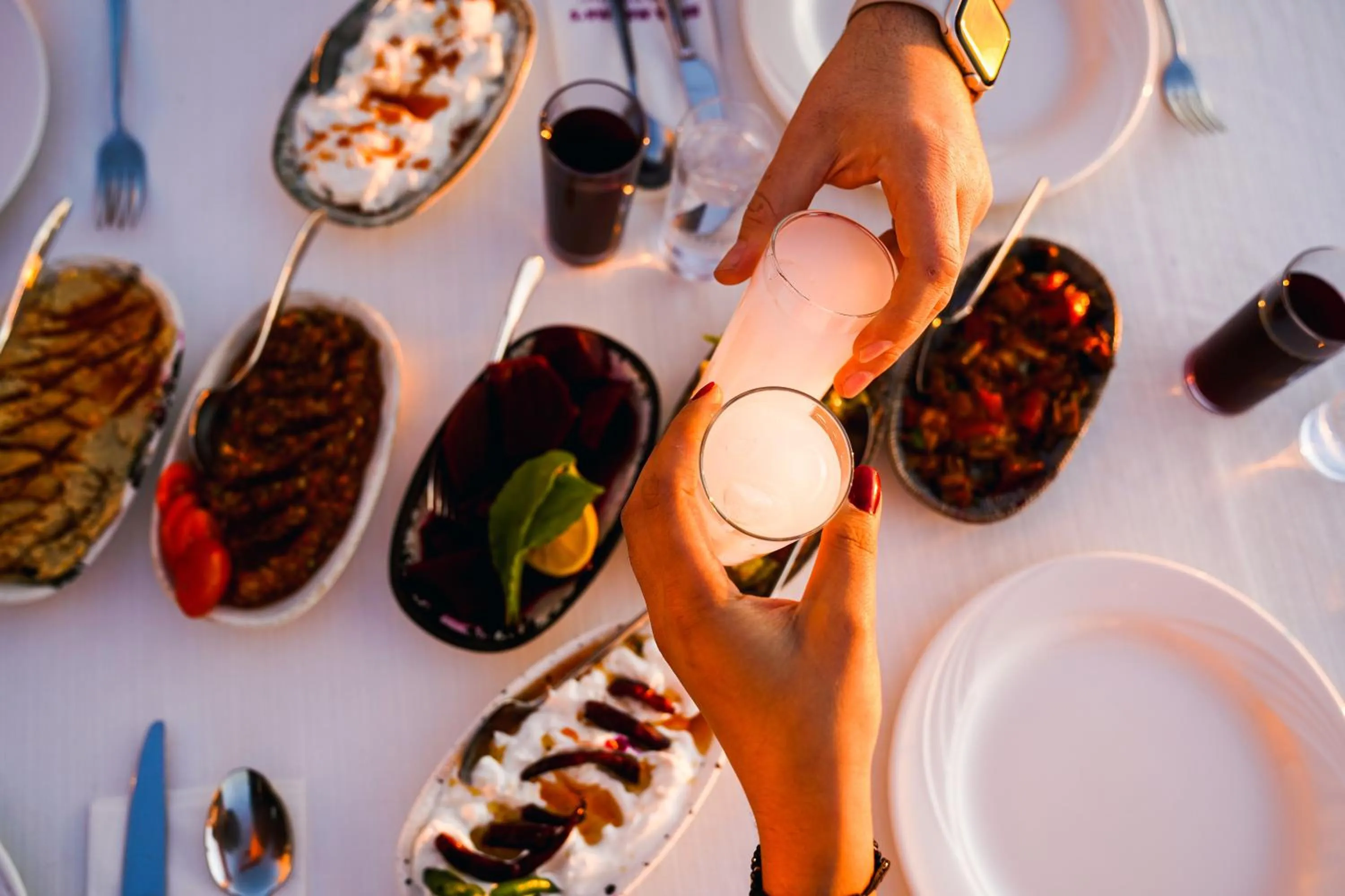 Dinner in Hotel Delta