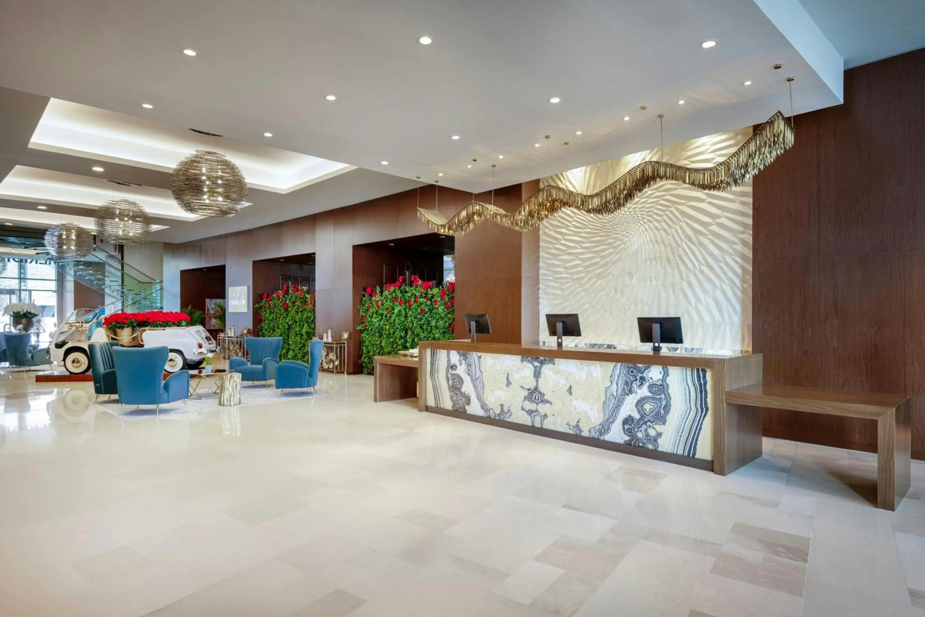 Lobby or reception in Le Meridien City Center Doha