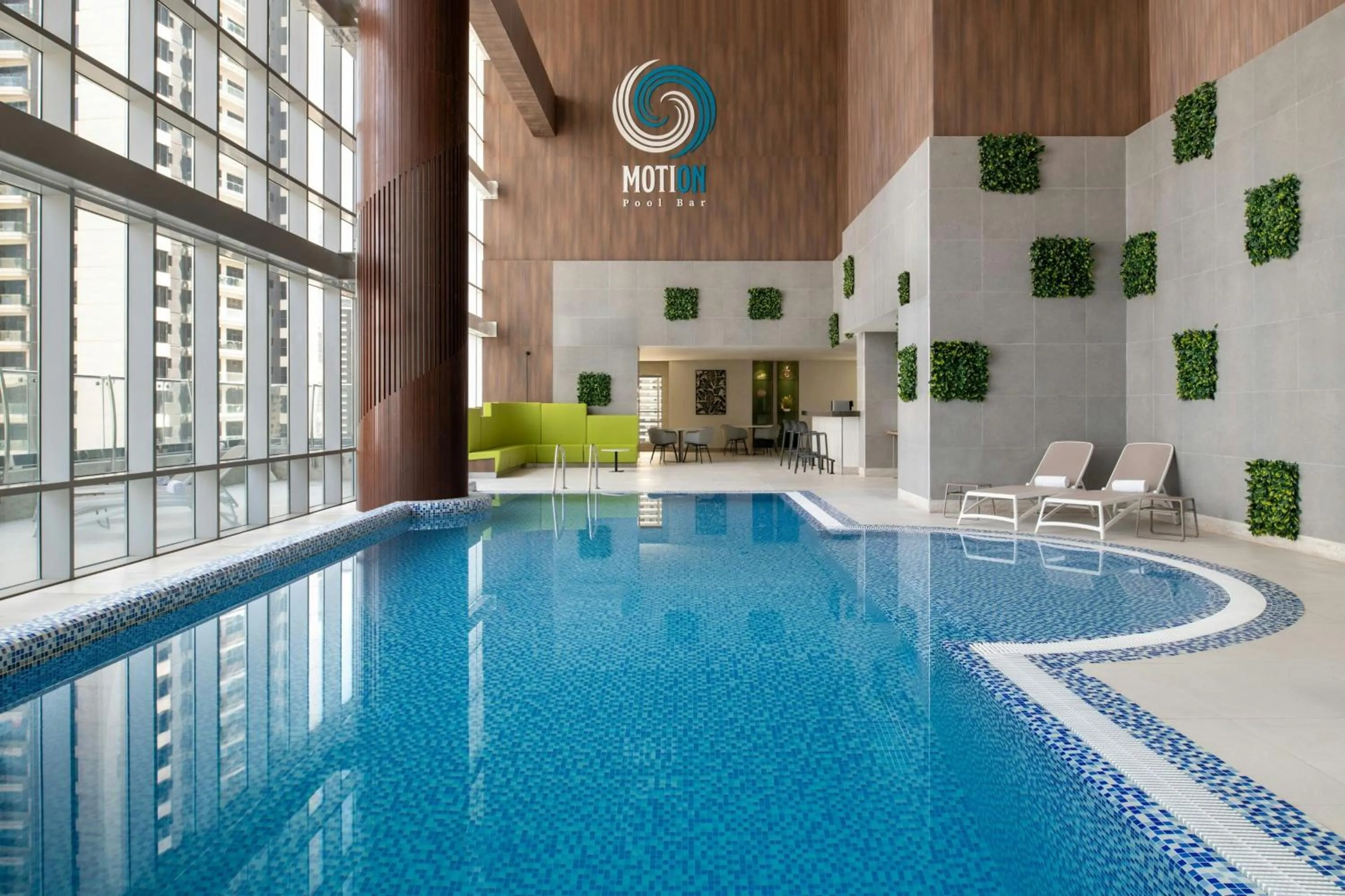 Swimming pool in Element by Westin City Center Doha