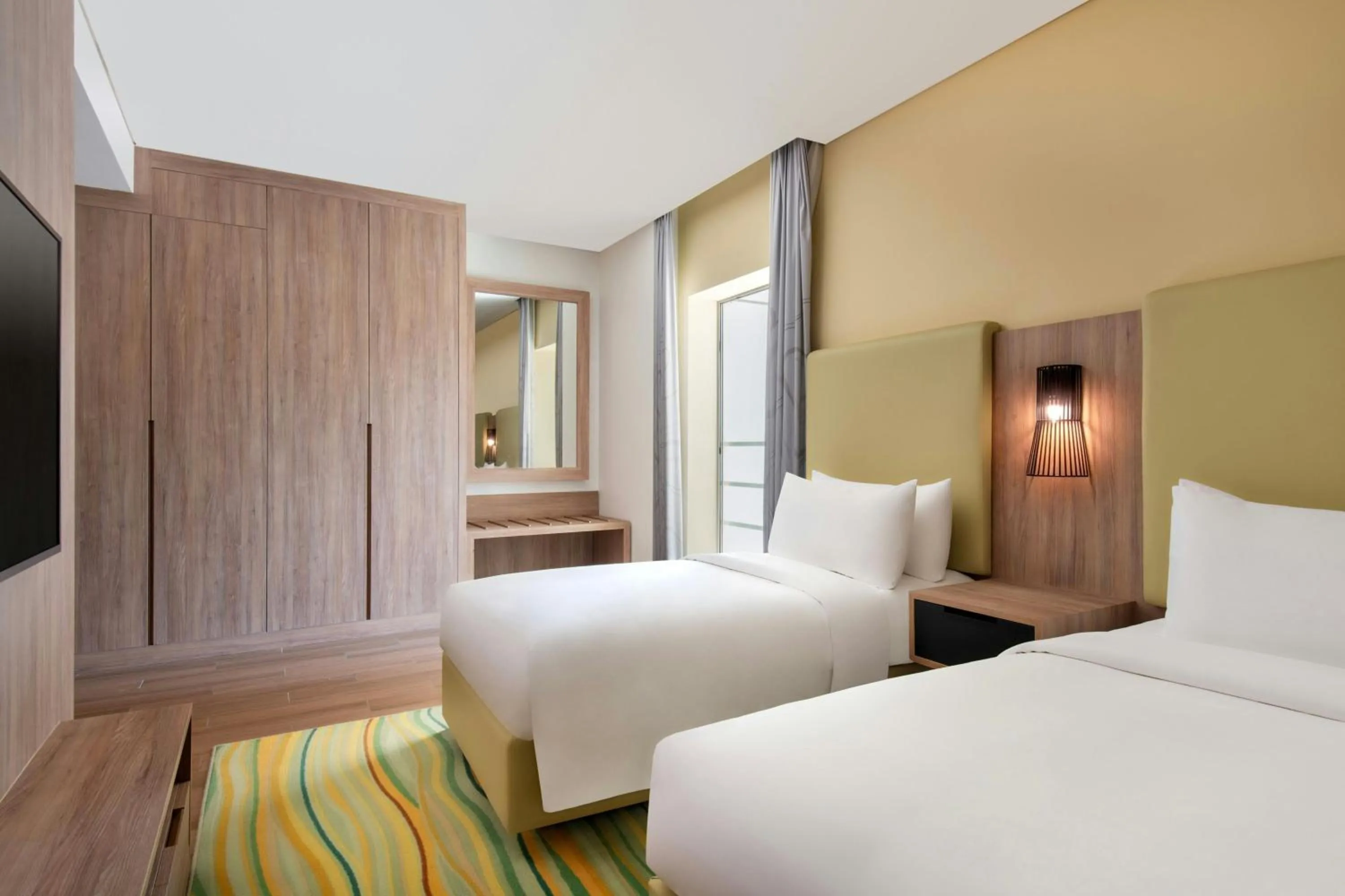 Bedroom, Bed in Element by Westin City Center Doha