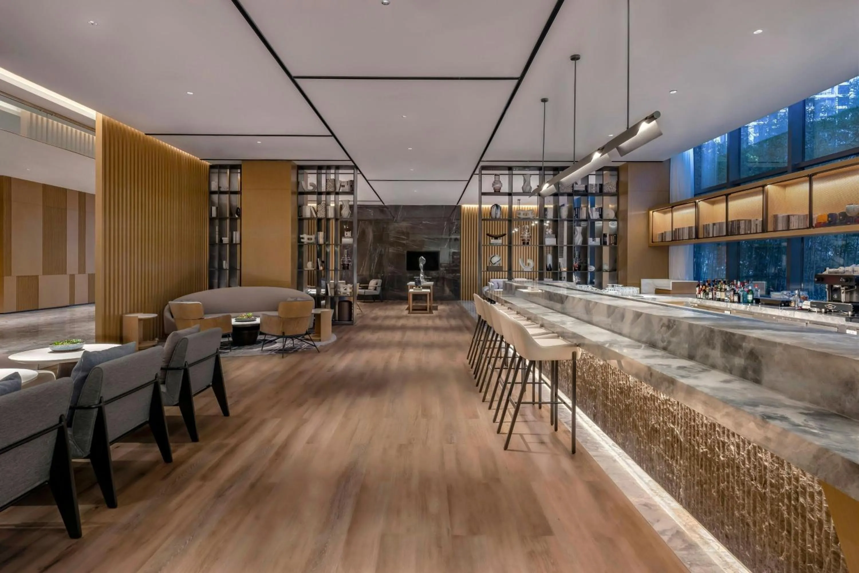 Lounge or bar in Courtyard by Marriott Foshan Gaoming