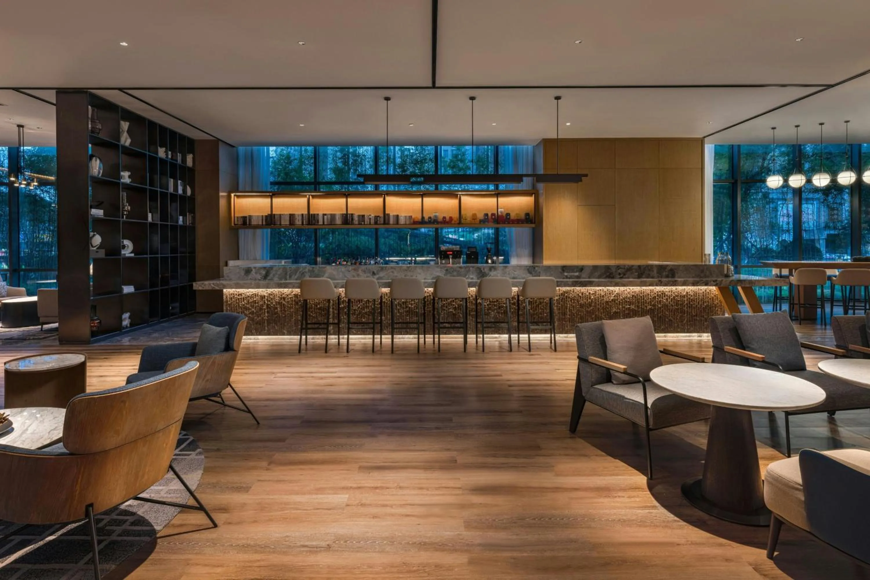 Lounge or bar in Courtyard by Marriott Foshan Gaoming