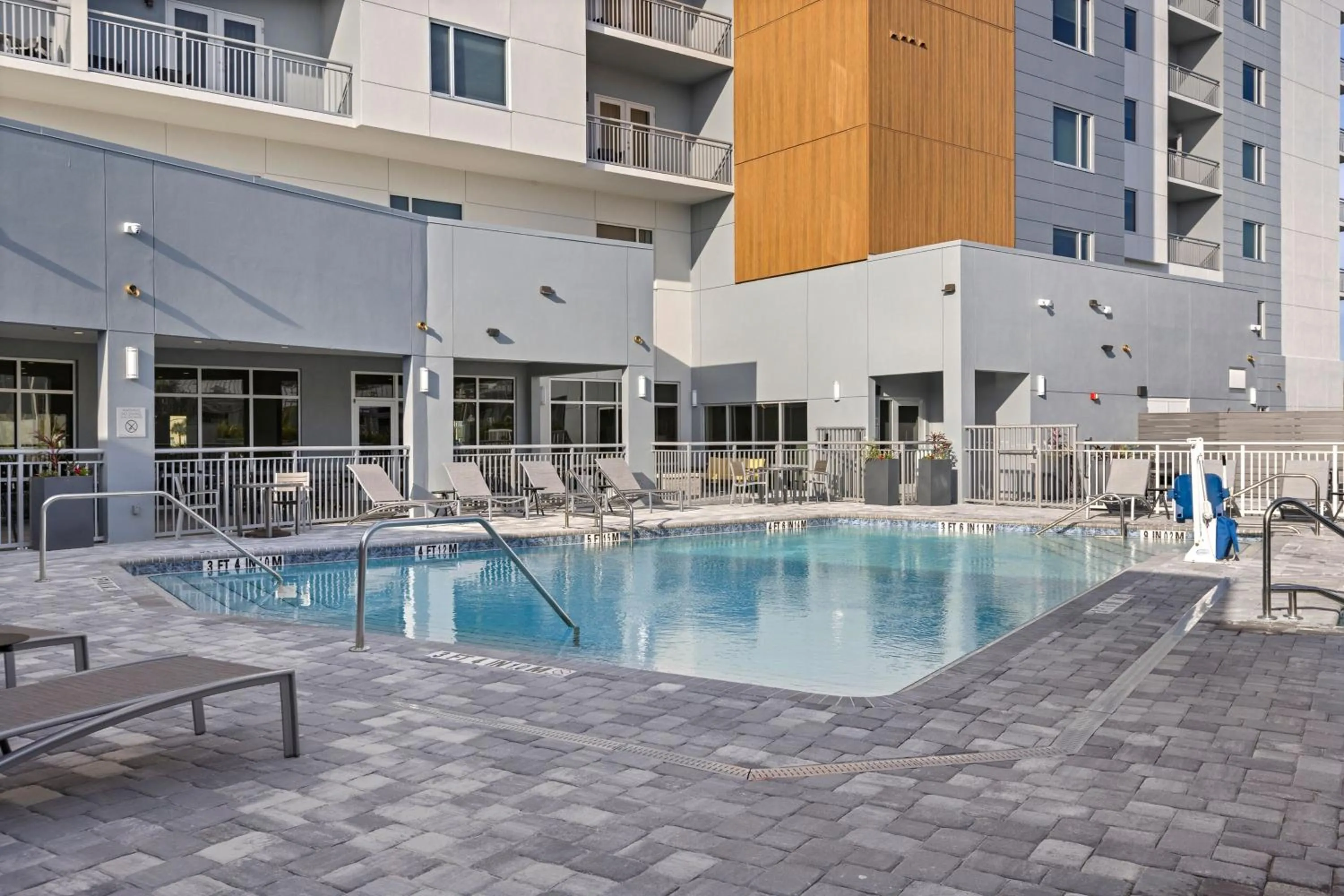 Swimming pool in TownePlace Suites by Marriott Cape Canaveral Cocoa Beach