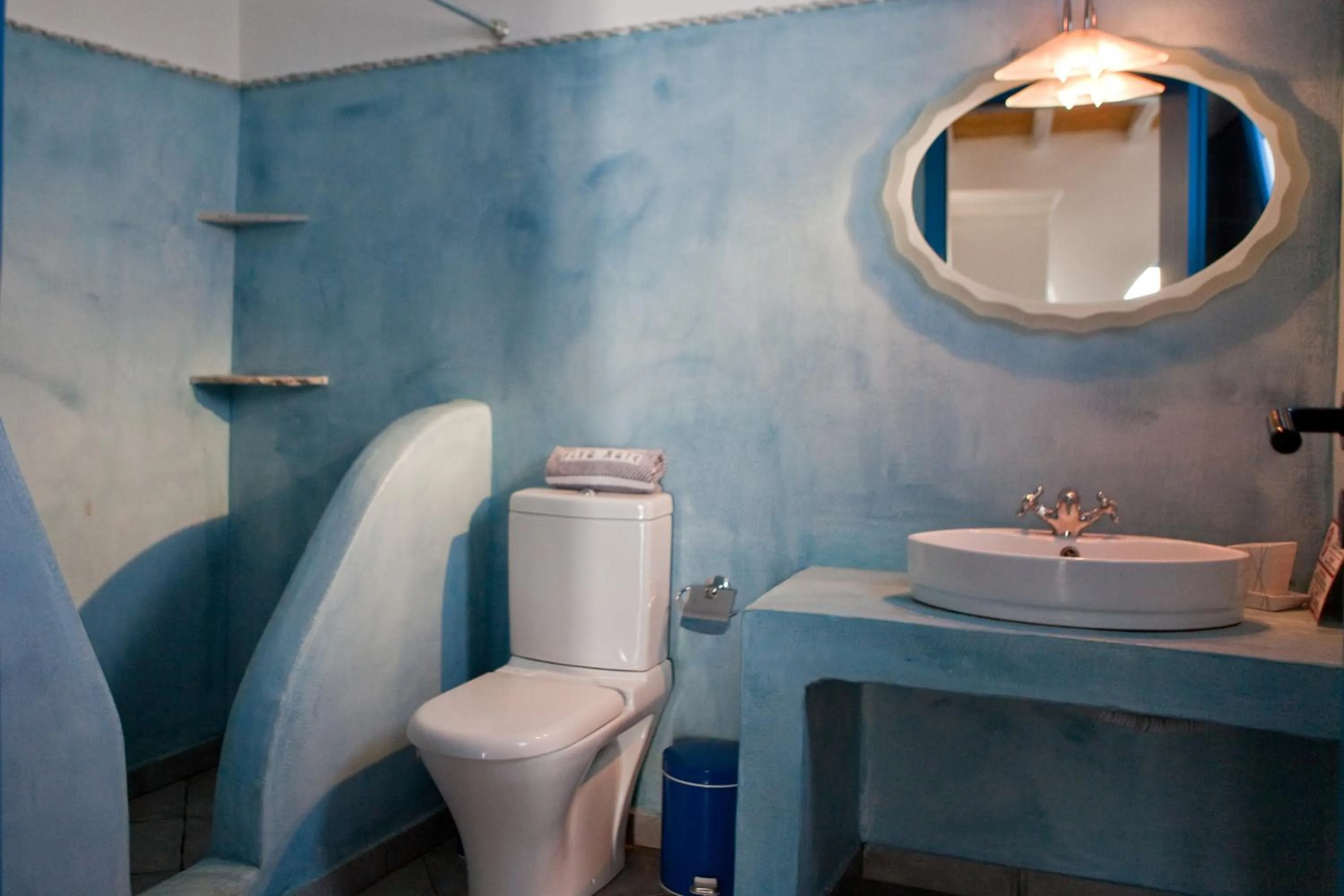 Bathroom in Viva Mare Foinikounta