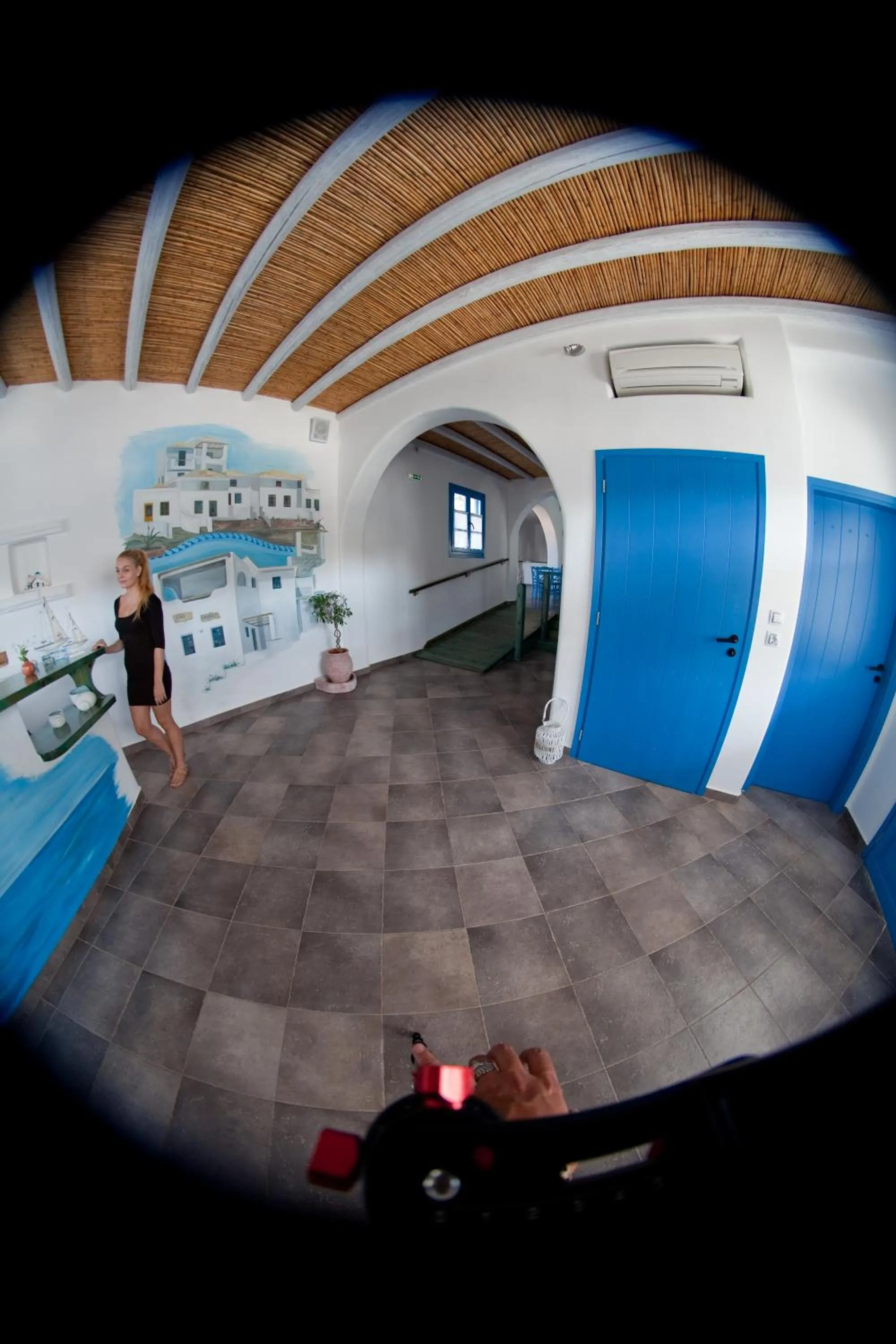 Lobby or reception in Viva Mare Foinikounta