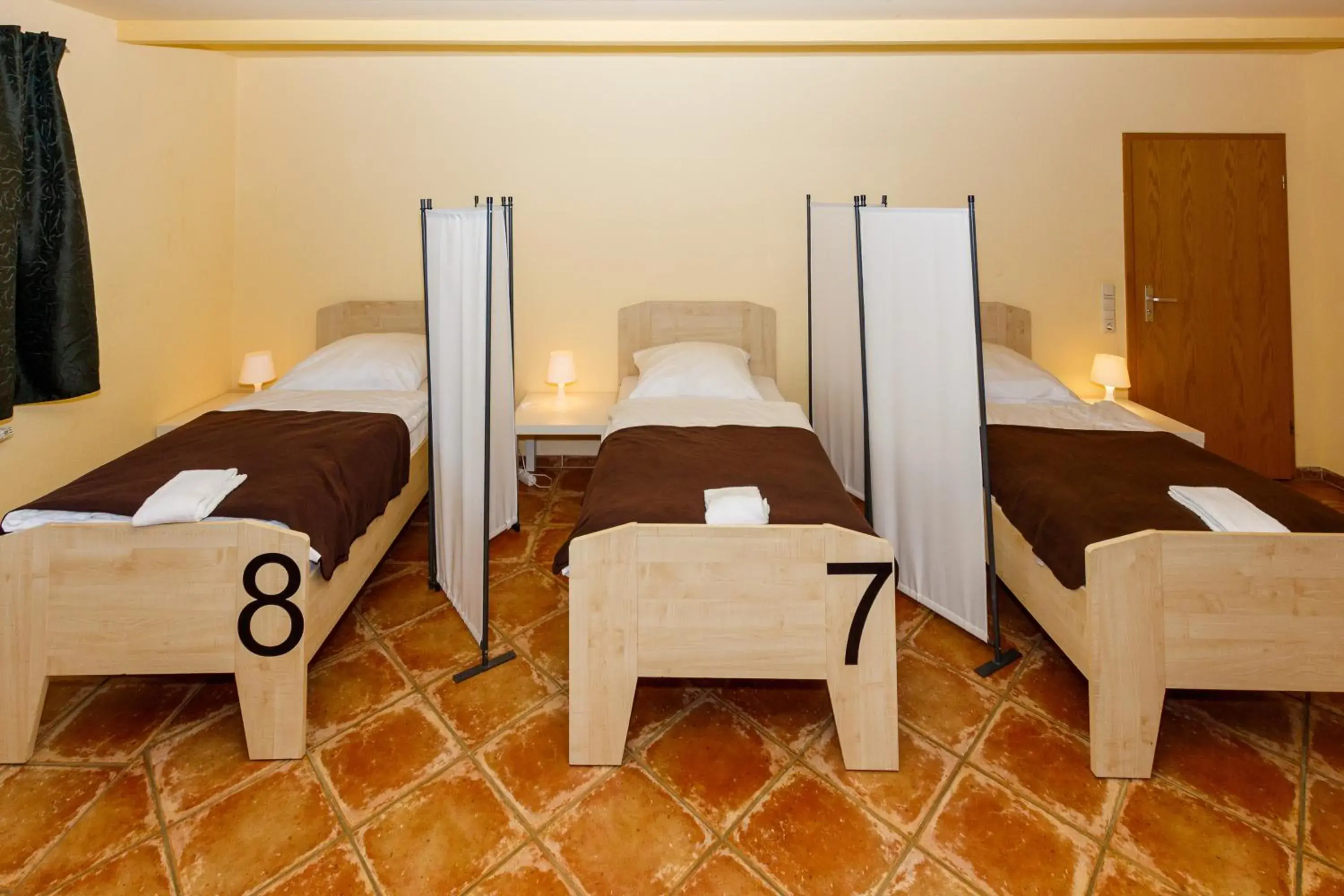 Bed in Apart Hotel Sarstedter Hof Bed in Apart Hotel Sarstedter Hof