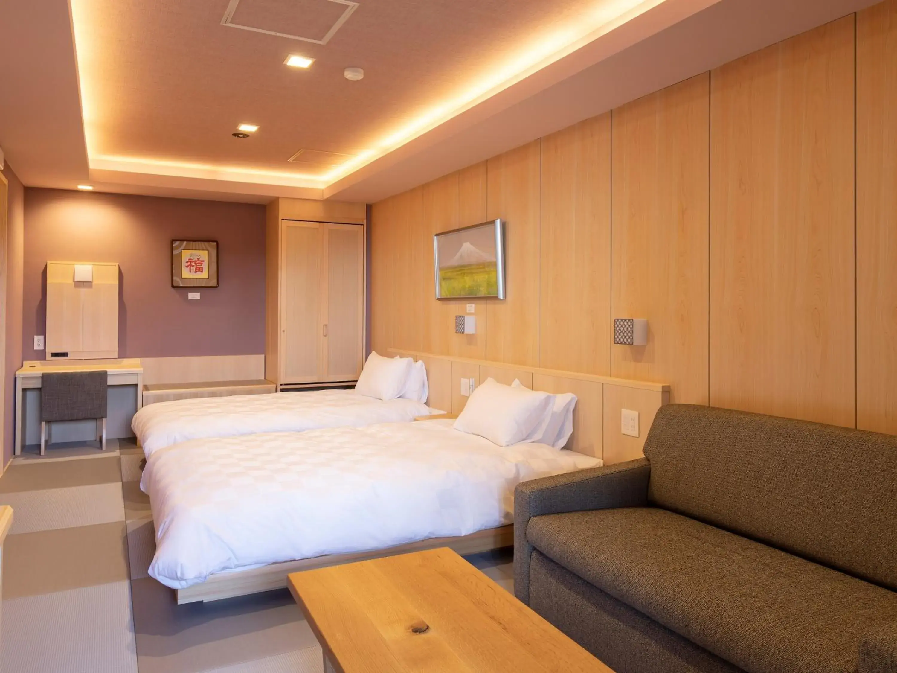 Japanese-Style Twin Room - single occupancy in Hotel Shikinoyakata Hakone Ashinoko Japanese-Style Twin Room - single occupancy in Hotel Shikinoyakata Hakone Ashinoko