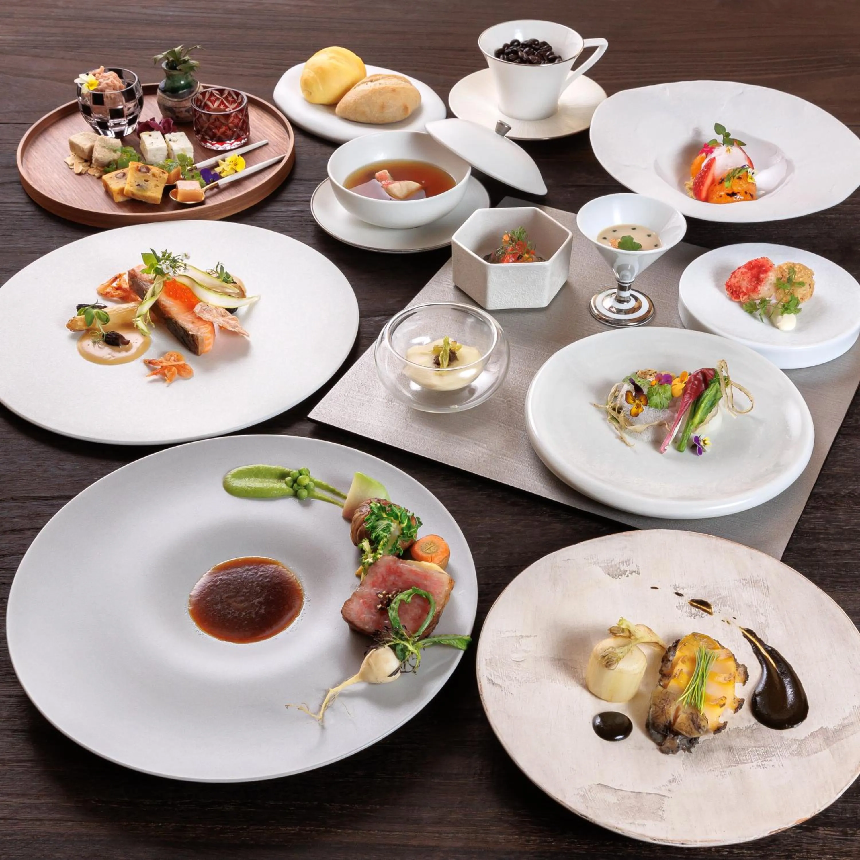 Meals in Hotel Shikinoyakata Hakone Ashinoko