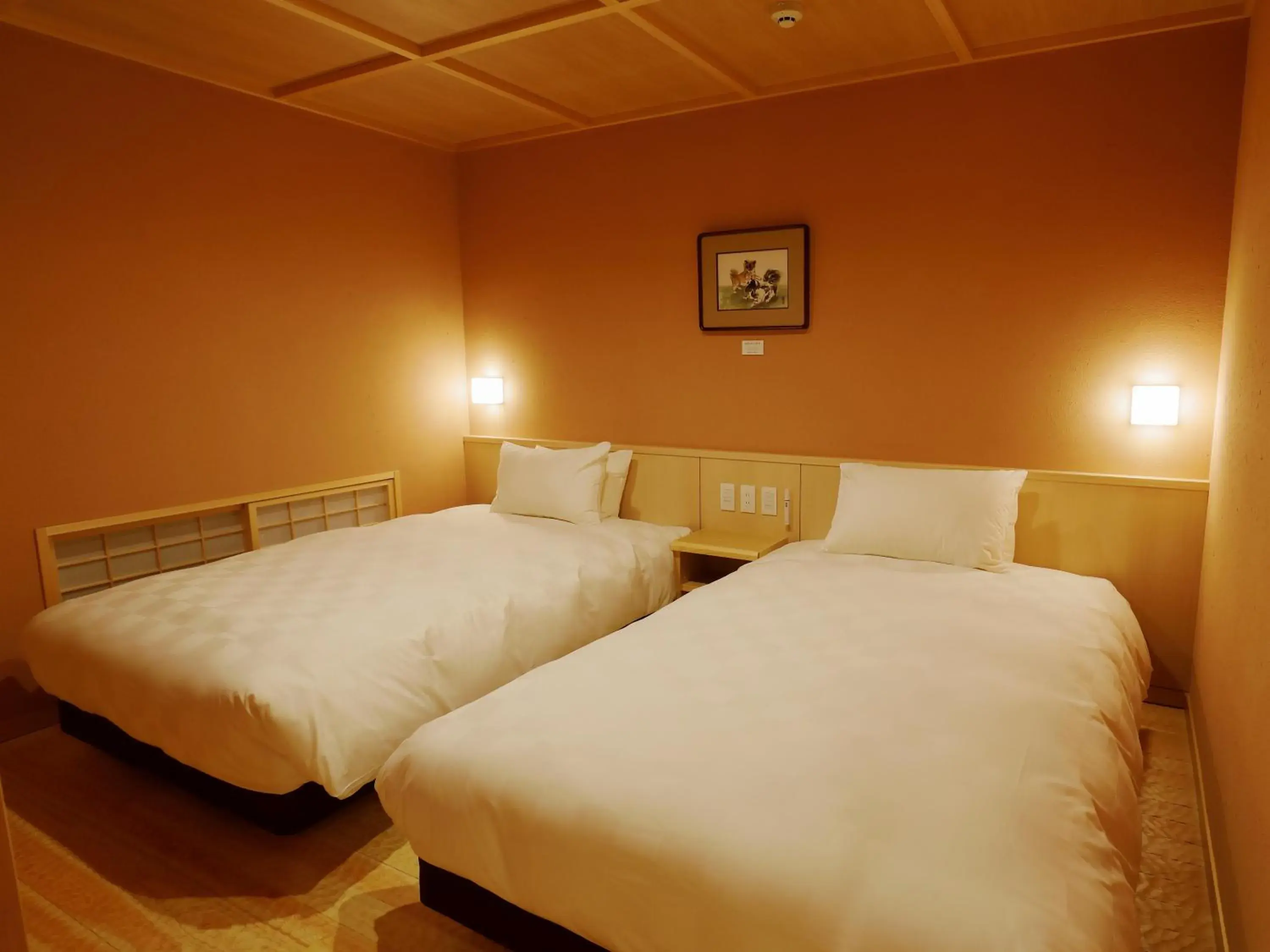 Photo of the whole room, Bed in Hotel Shikinoyakata Hakone Ashinoko Photo of the whole room, Bed in Hotel Shikinoyakata Hakone Ashinoko
