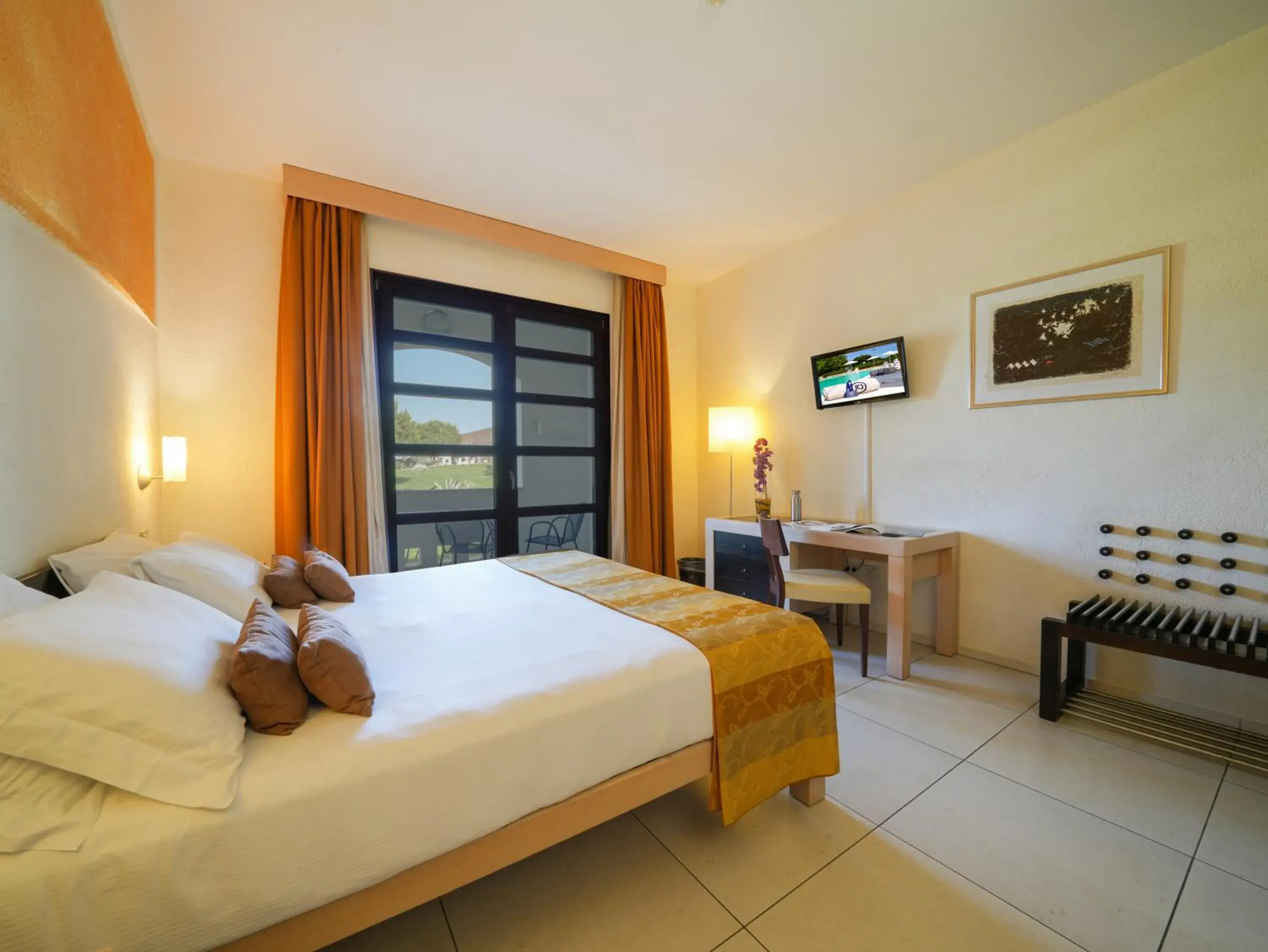 Bed in GH Gallipoli Resort Bed in GH Gallipoli Resort