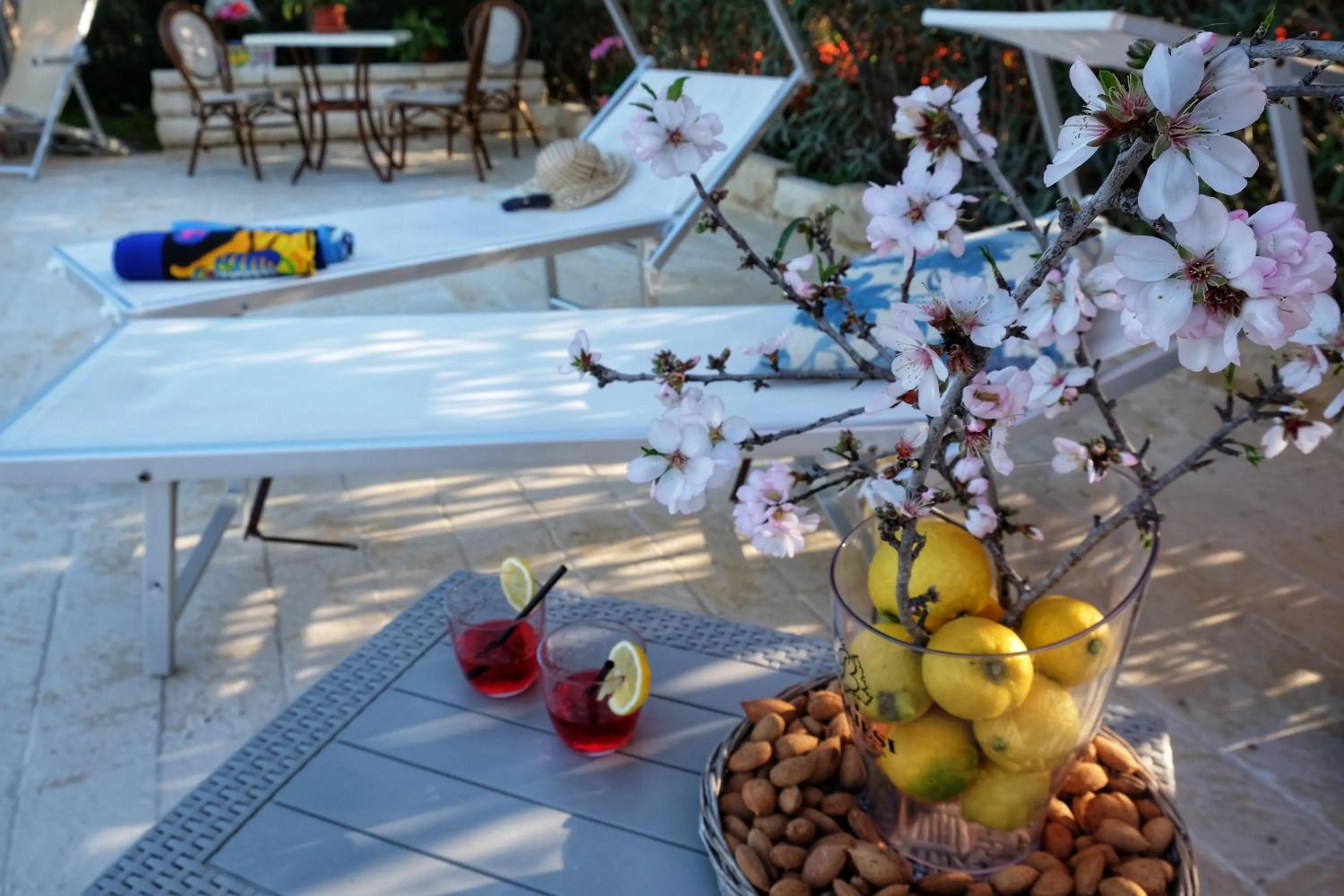 Food and drinks in B&B Il Mandorleto Avola