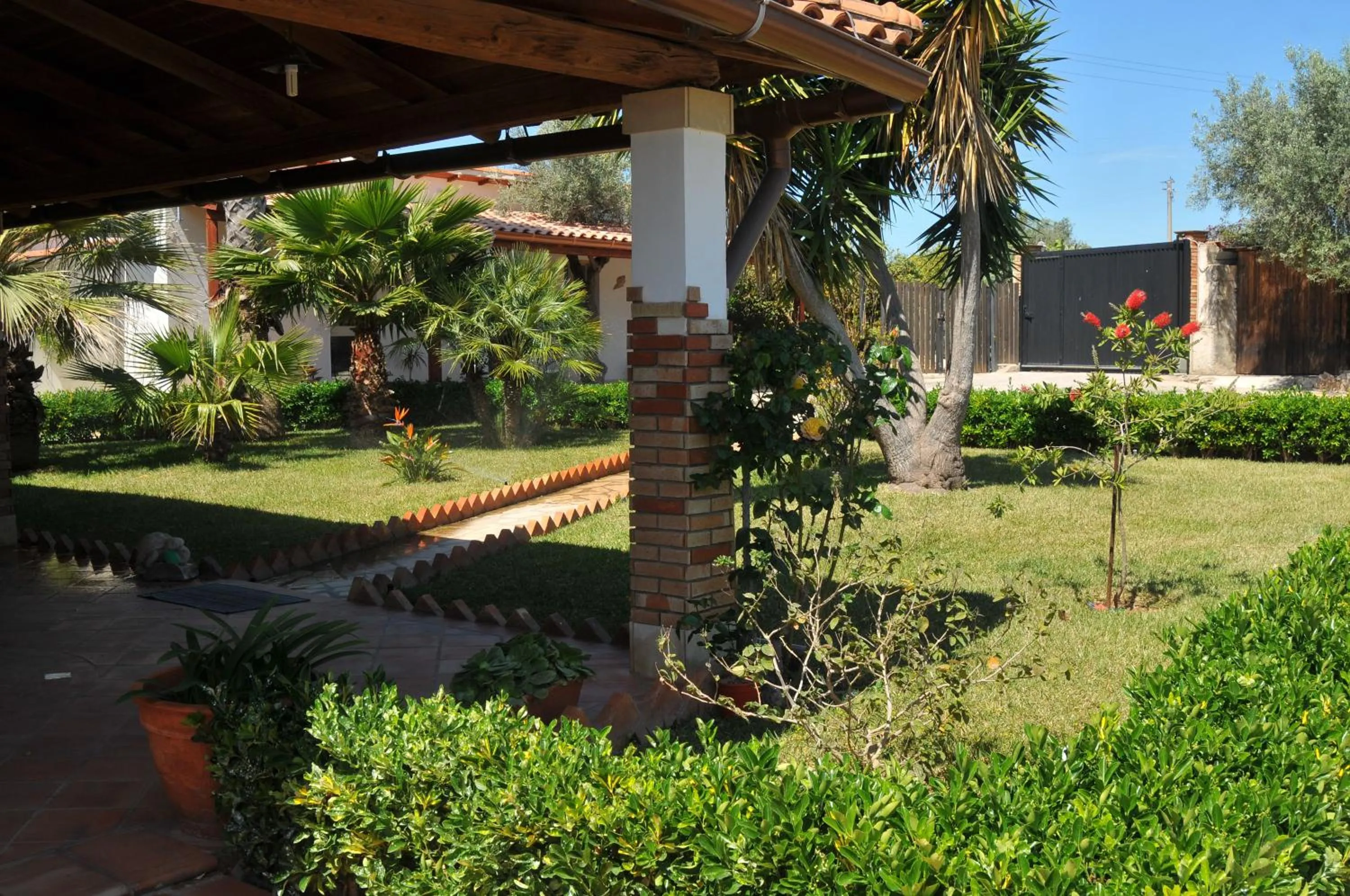 Garden in B&B Il Mandorleto Avola