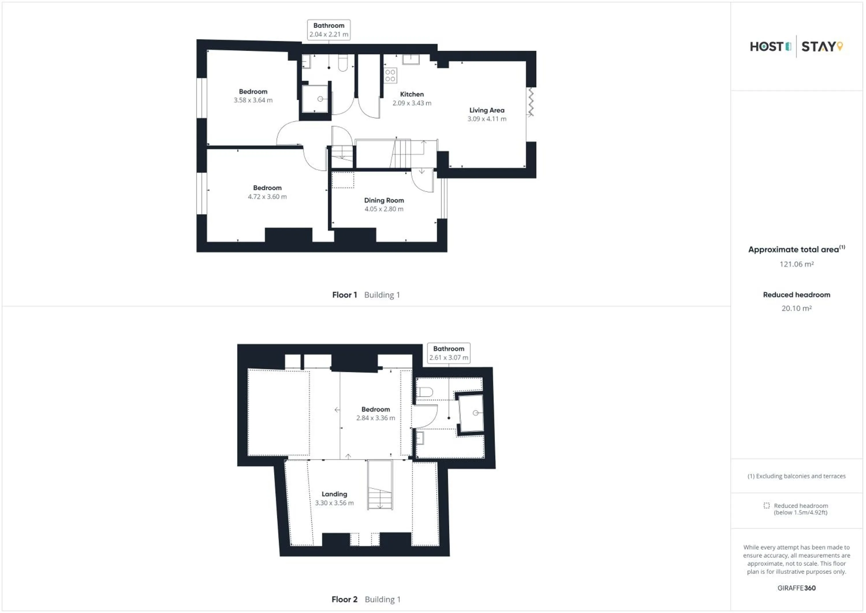 Floor plan in Host & Stay - The Duck Pond