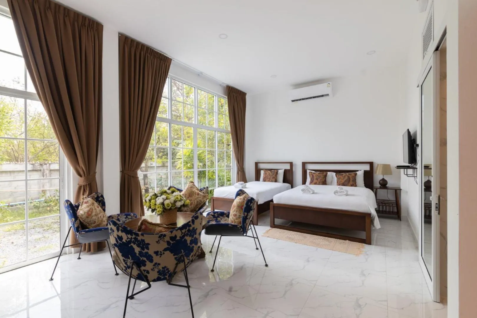 Bedroom, Bed in Utapao sattahip rayong resort