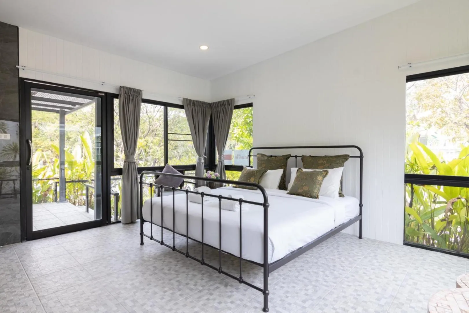 Bed in Utapao sattahip rayong resort