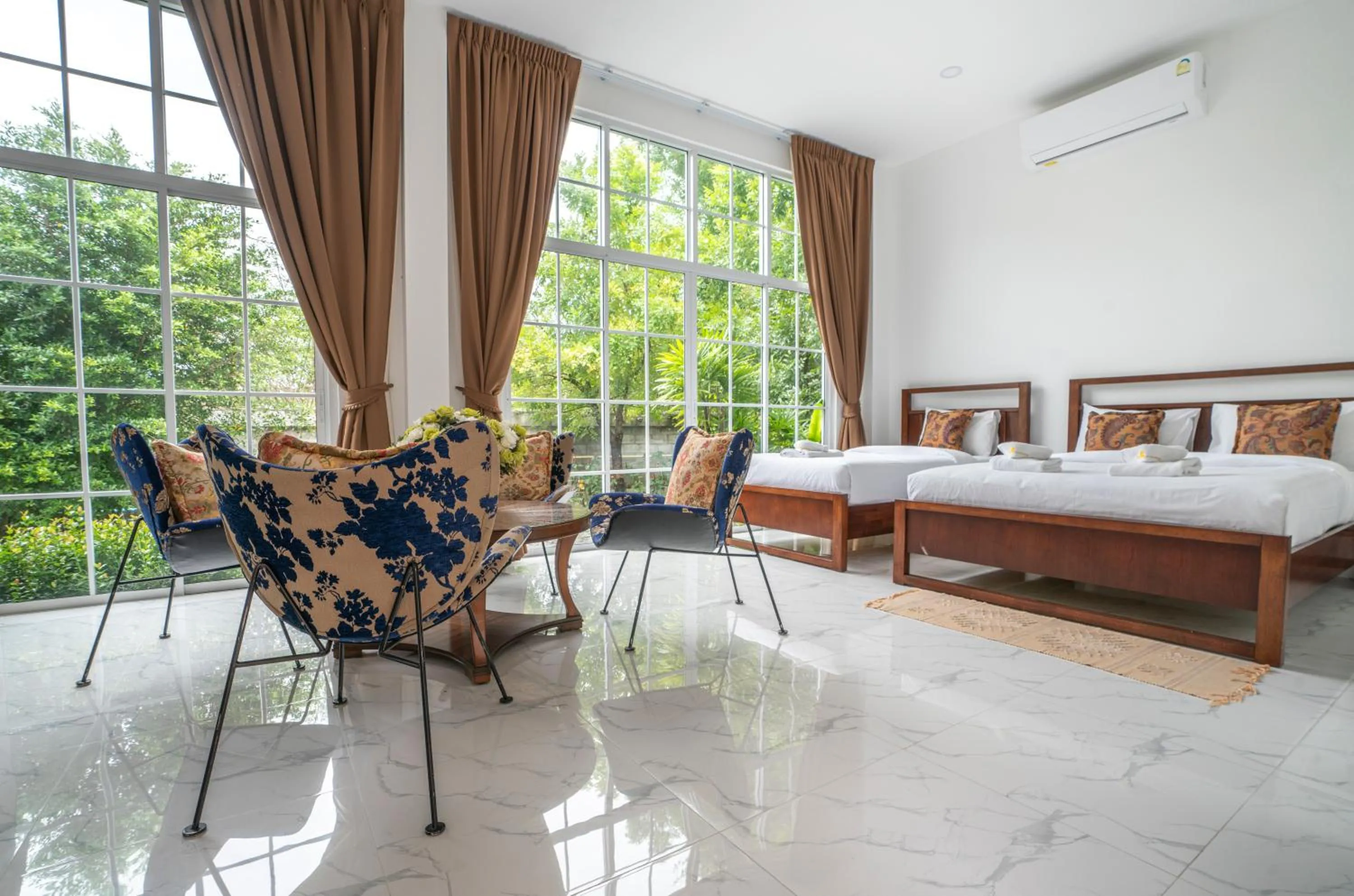 Bedroom, Bed in Utapao sattahip rayong resort