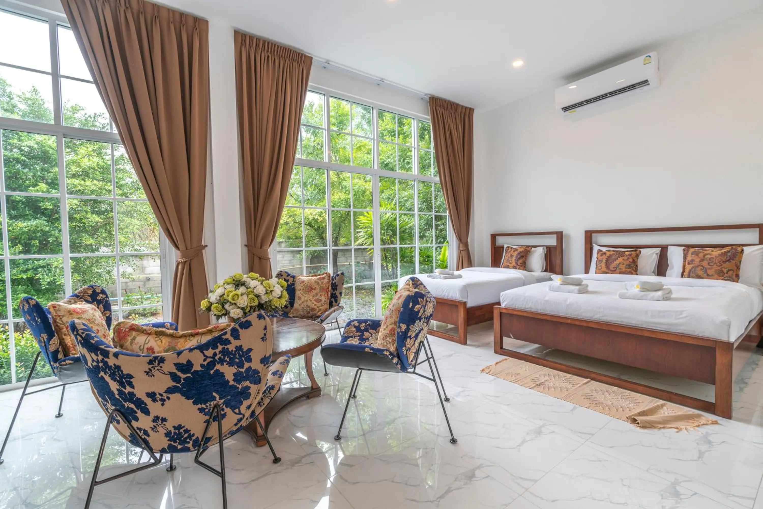 Bedroom, Bed in Utapao sattahip rayong resort