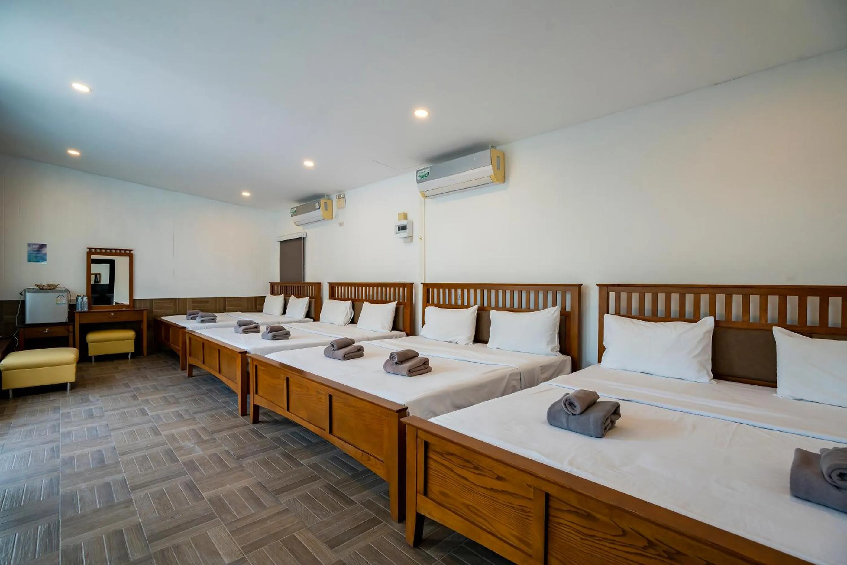 Bed in Utapao sattahip rayong resort