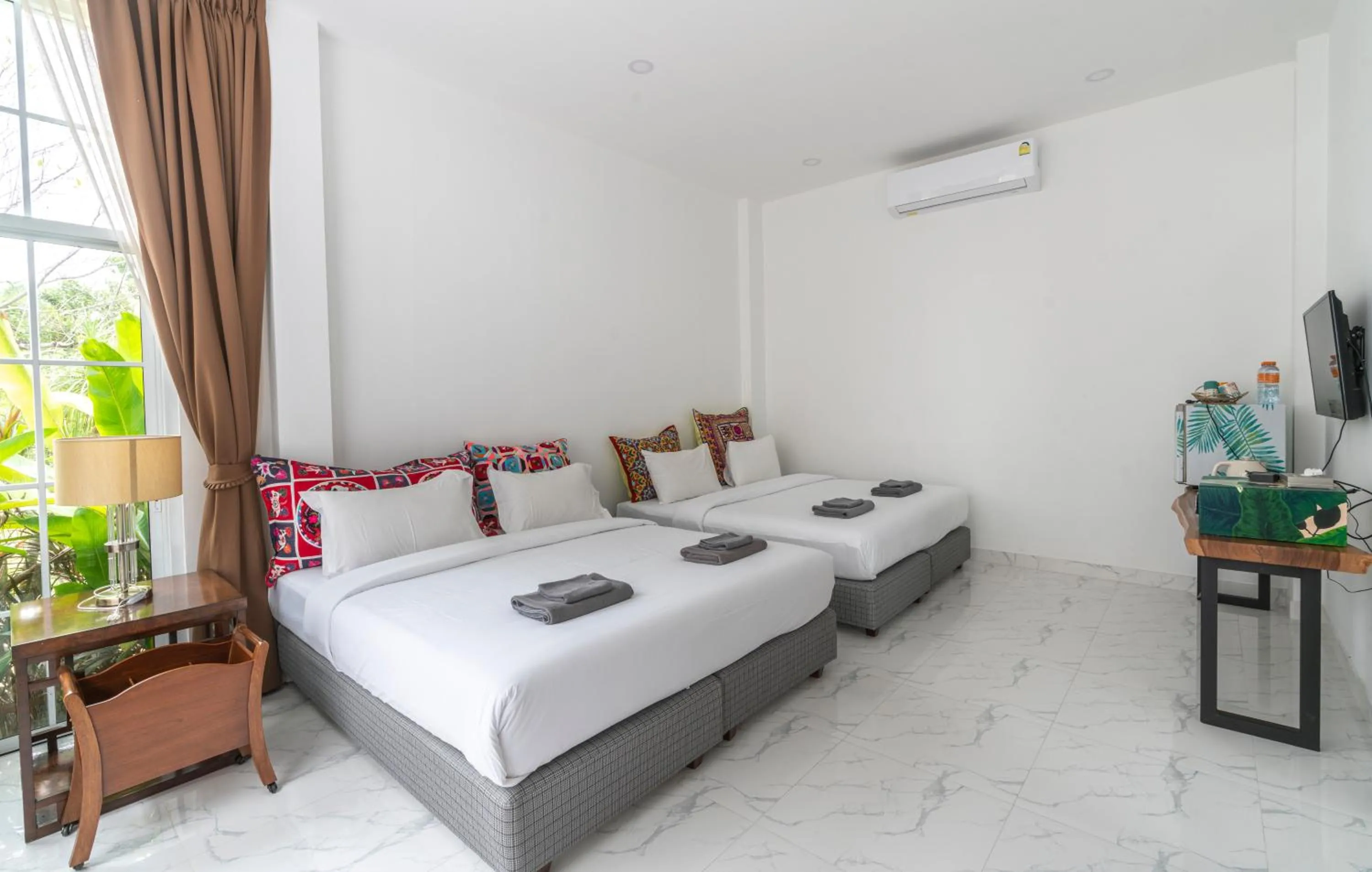 Bedroom, Bed in Utapao sattahip rayong resort