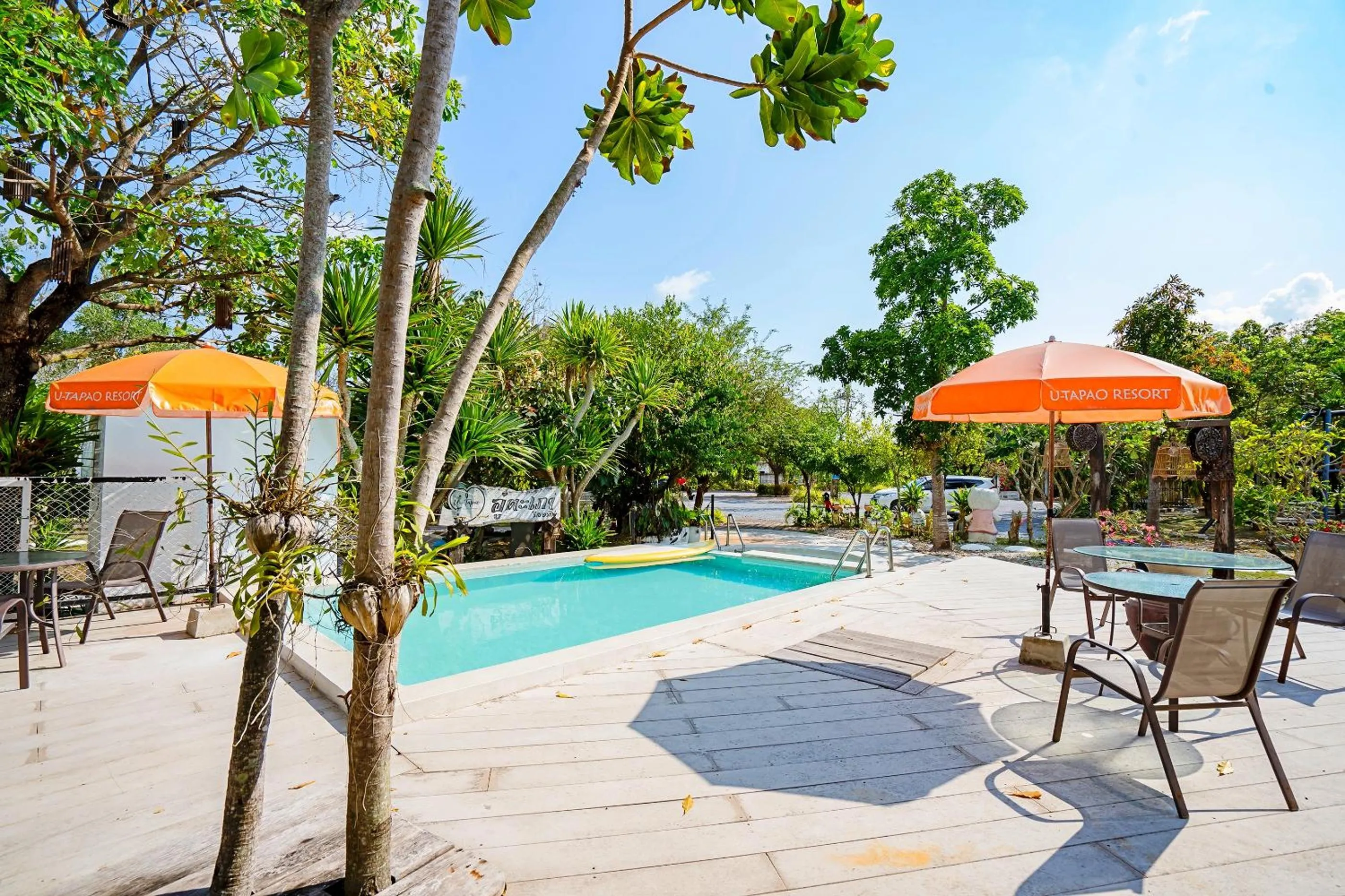 Swimming pool in Utapao sattahip rayong resort