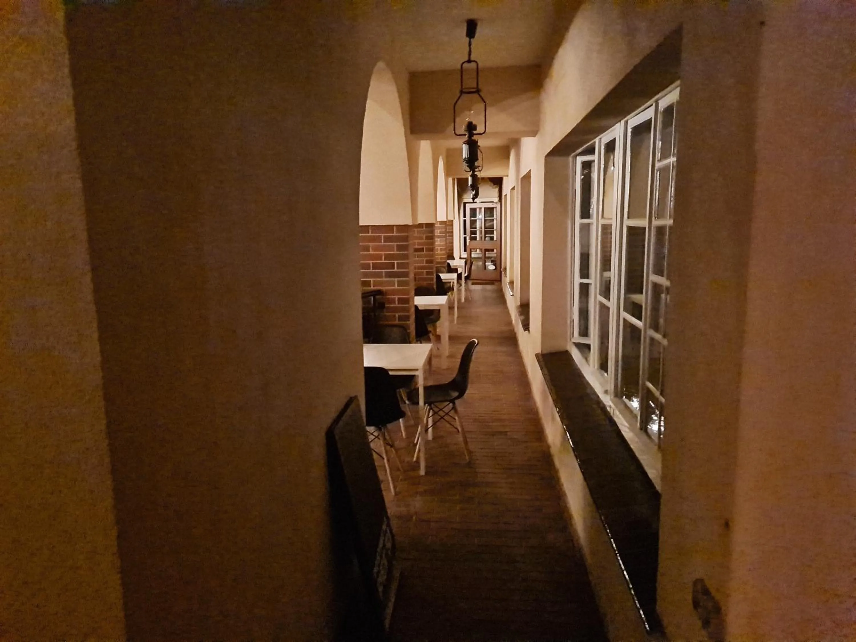 Seating area in Hotel Zajazd Kultury, dawniej Pocztowy