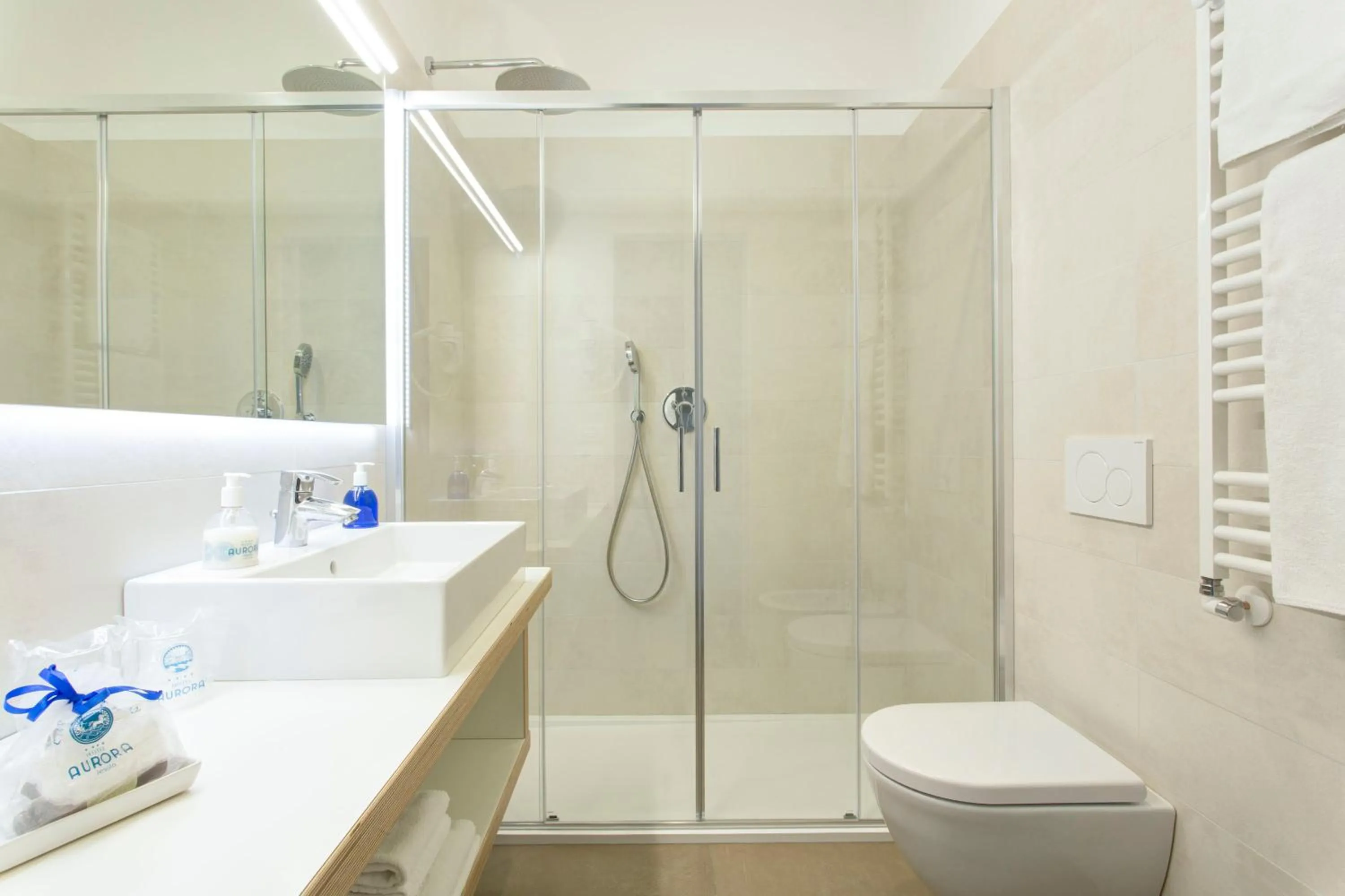 Bathroom in Hotel Aurora