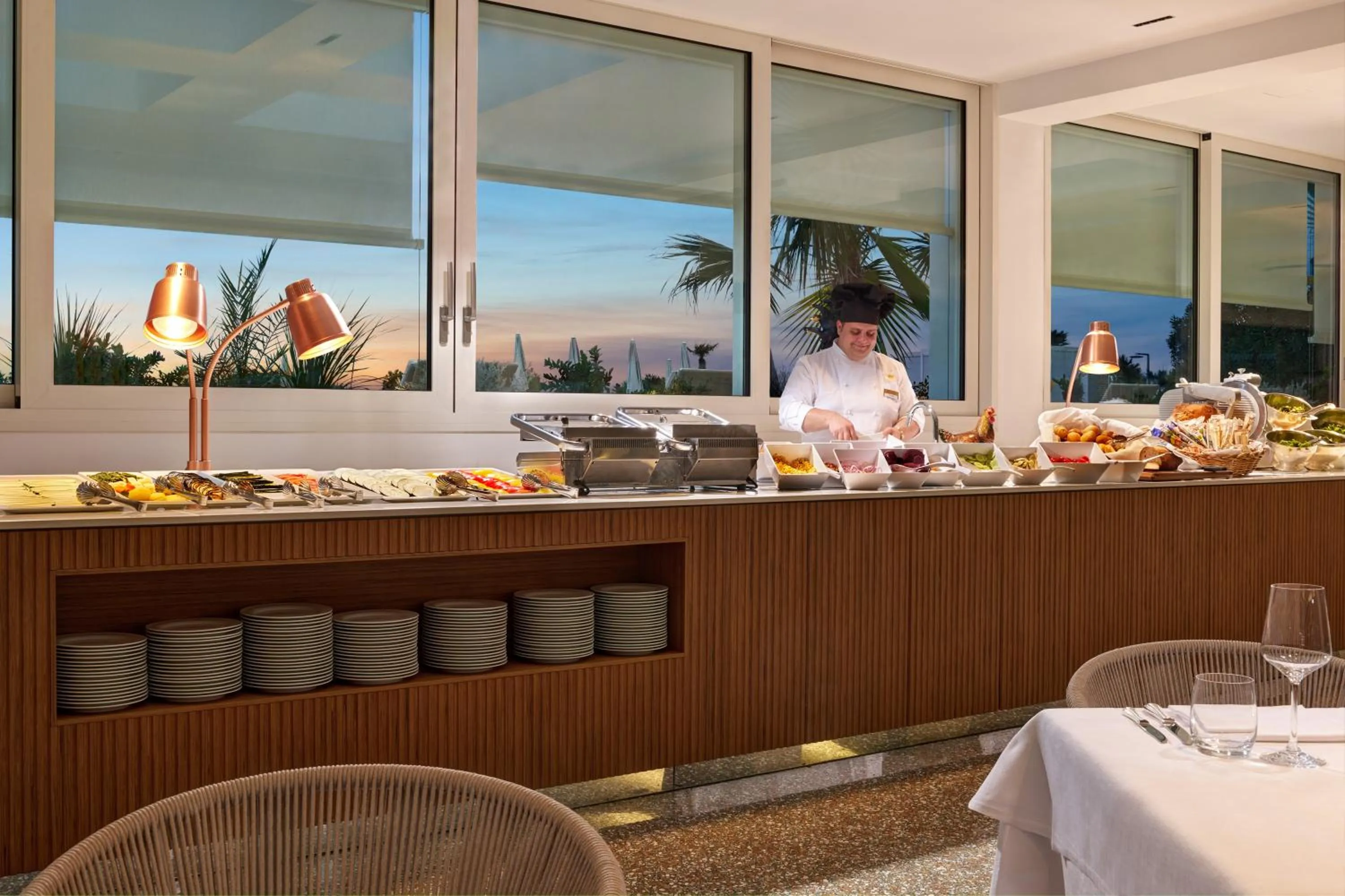 Buffet breakfast in Hotel Aurora