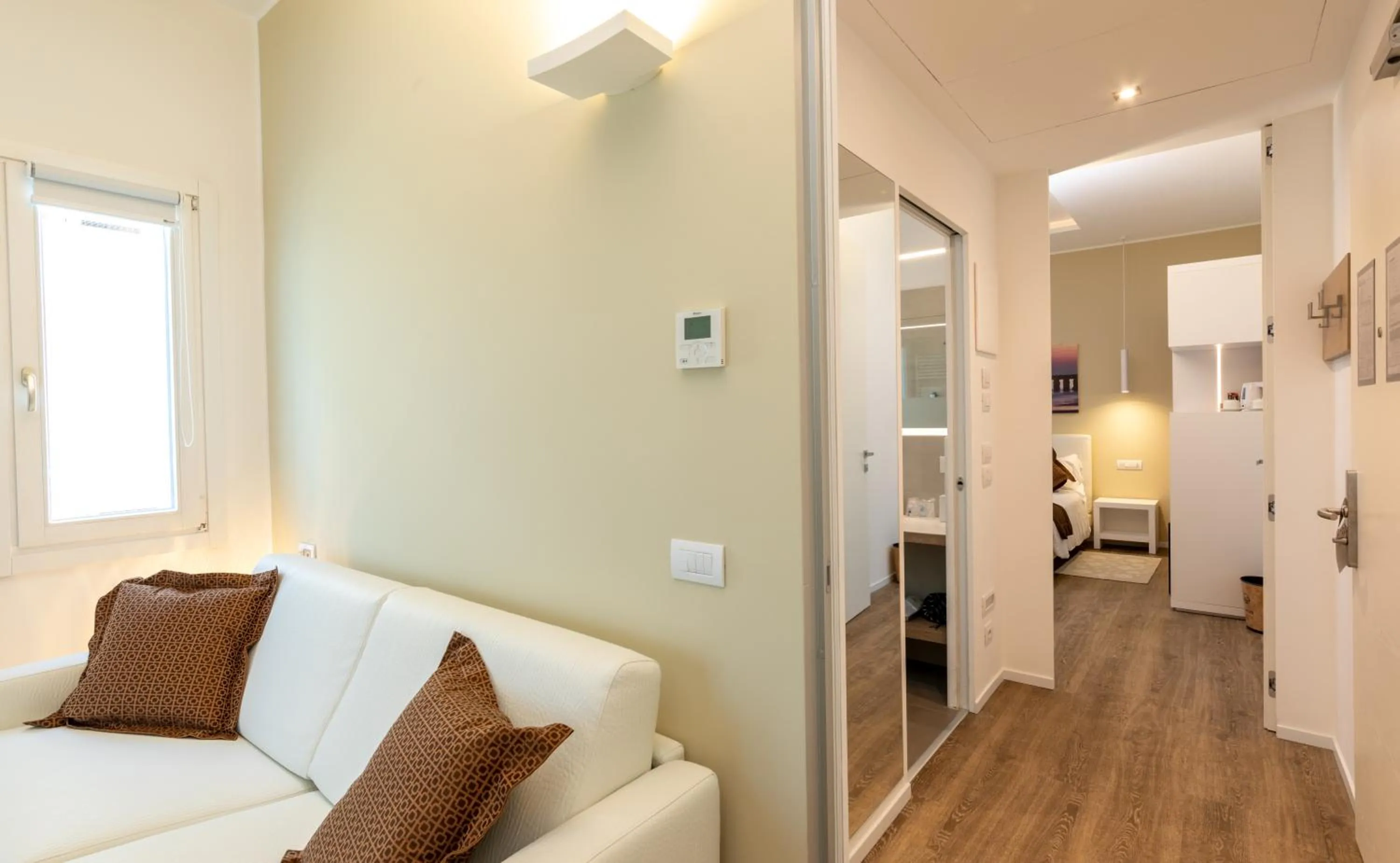 Seating area in Hotel Aurora