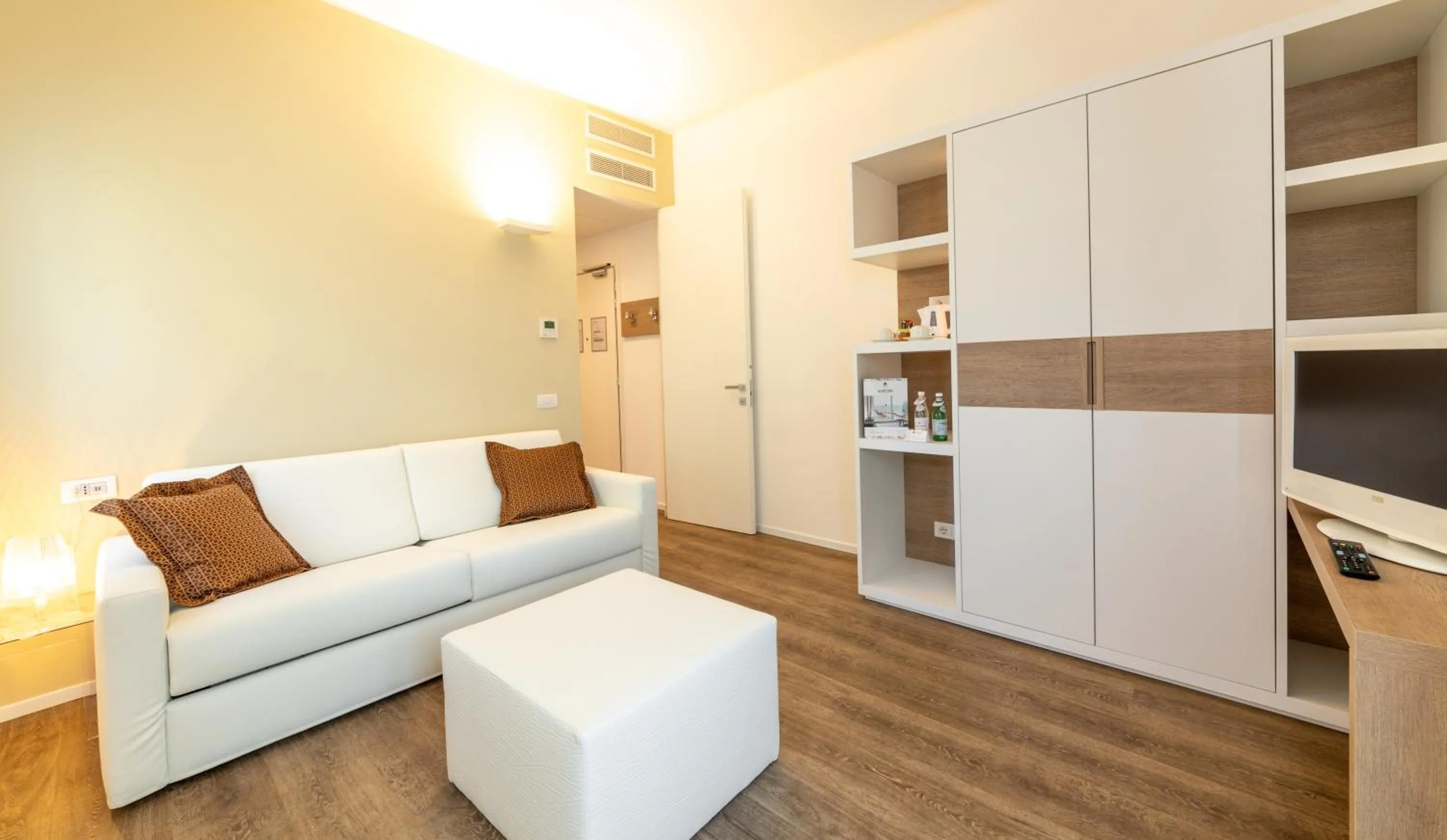 Seating area in Hotel Aurora