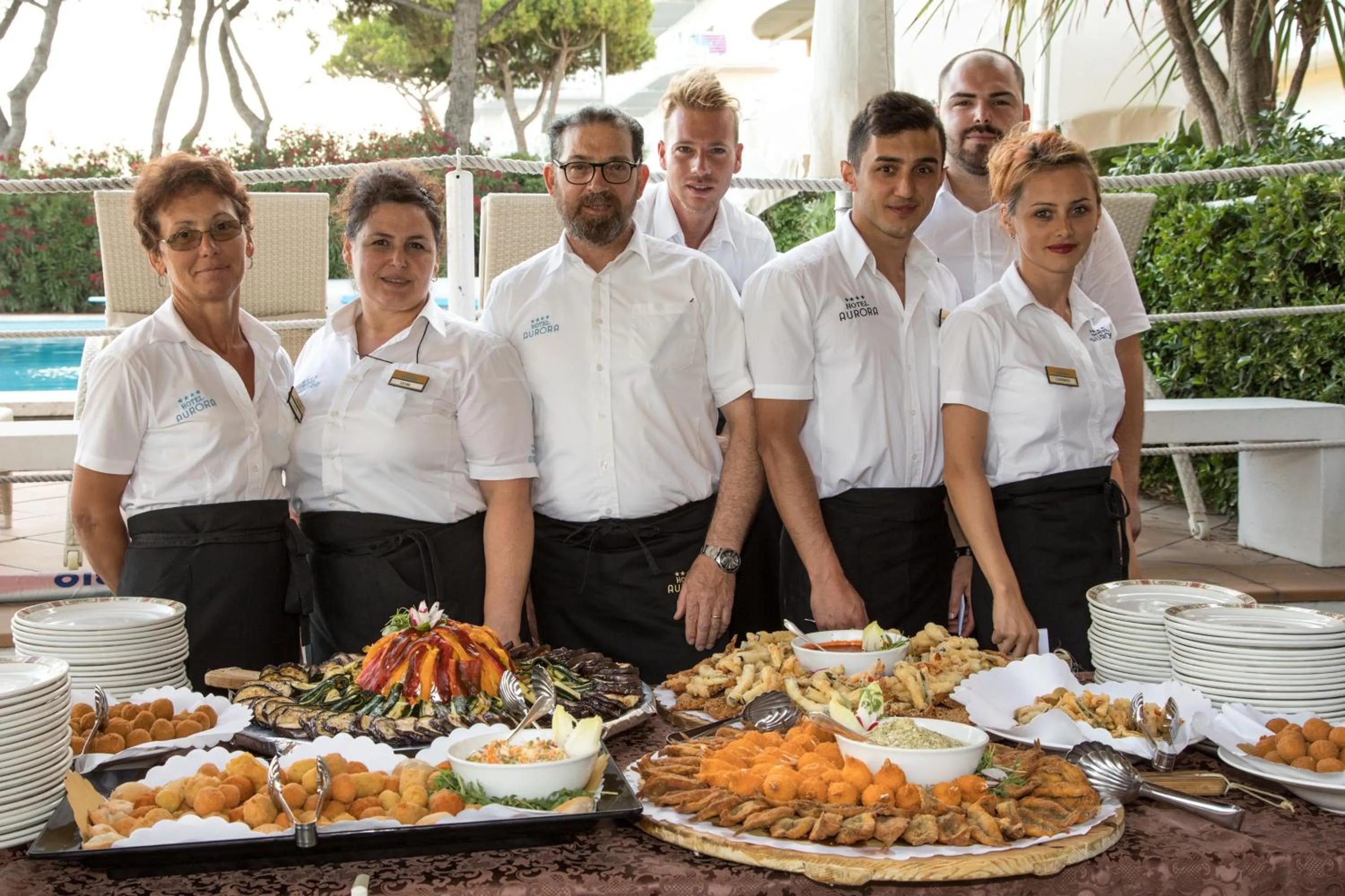 Staff in Hotel Aurora