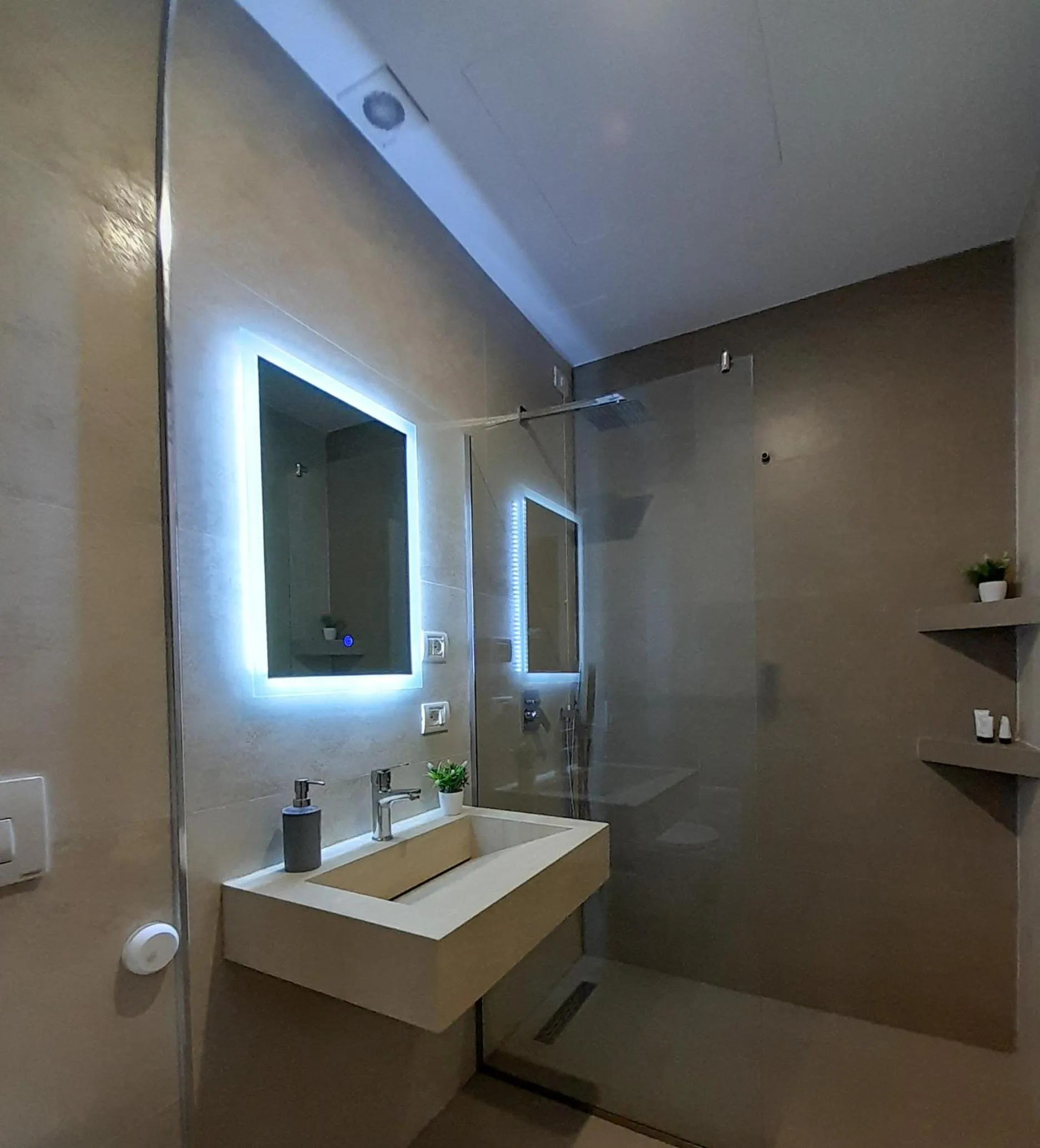 Shower in Solea Hotel