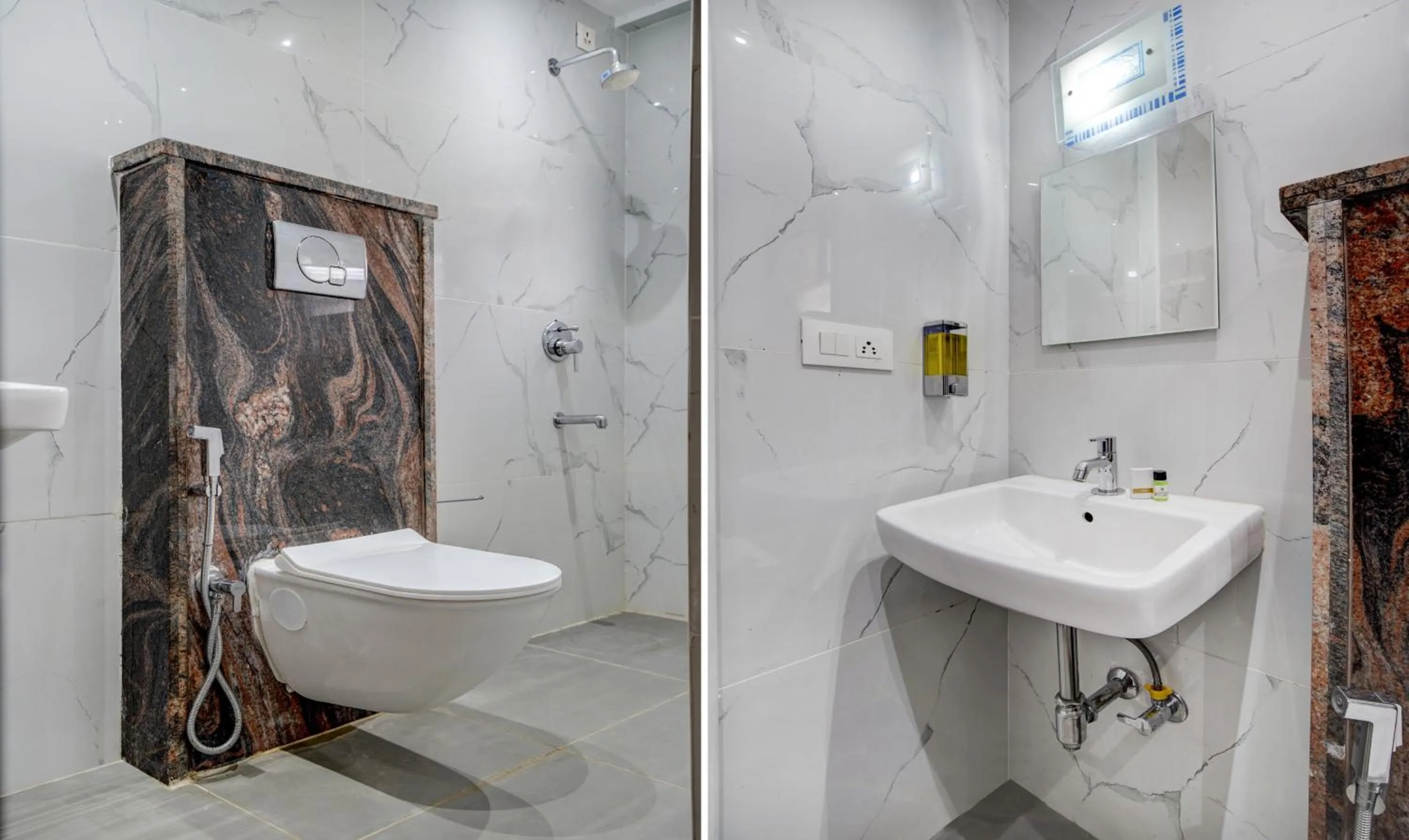 Bathroom in Nevesa Inn