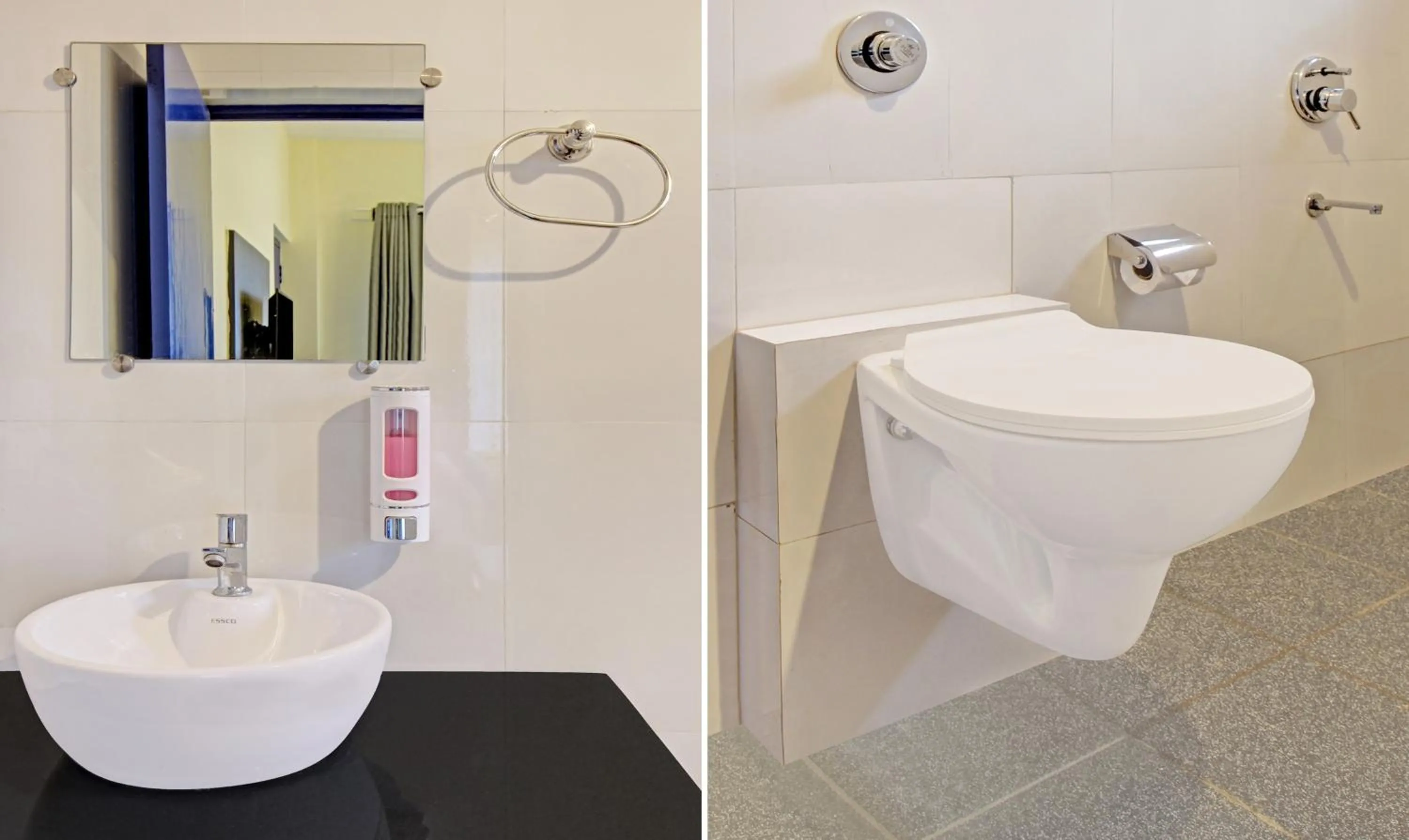 Bathroom in Blue Door