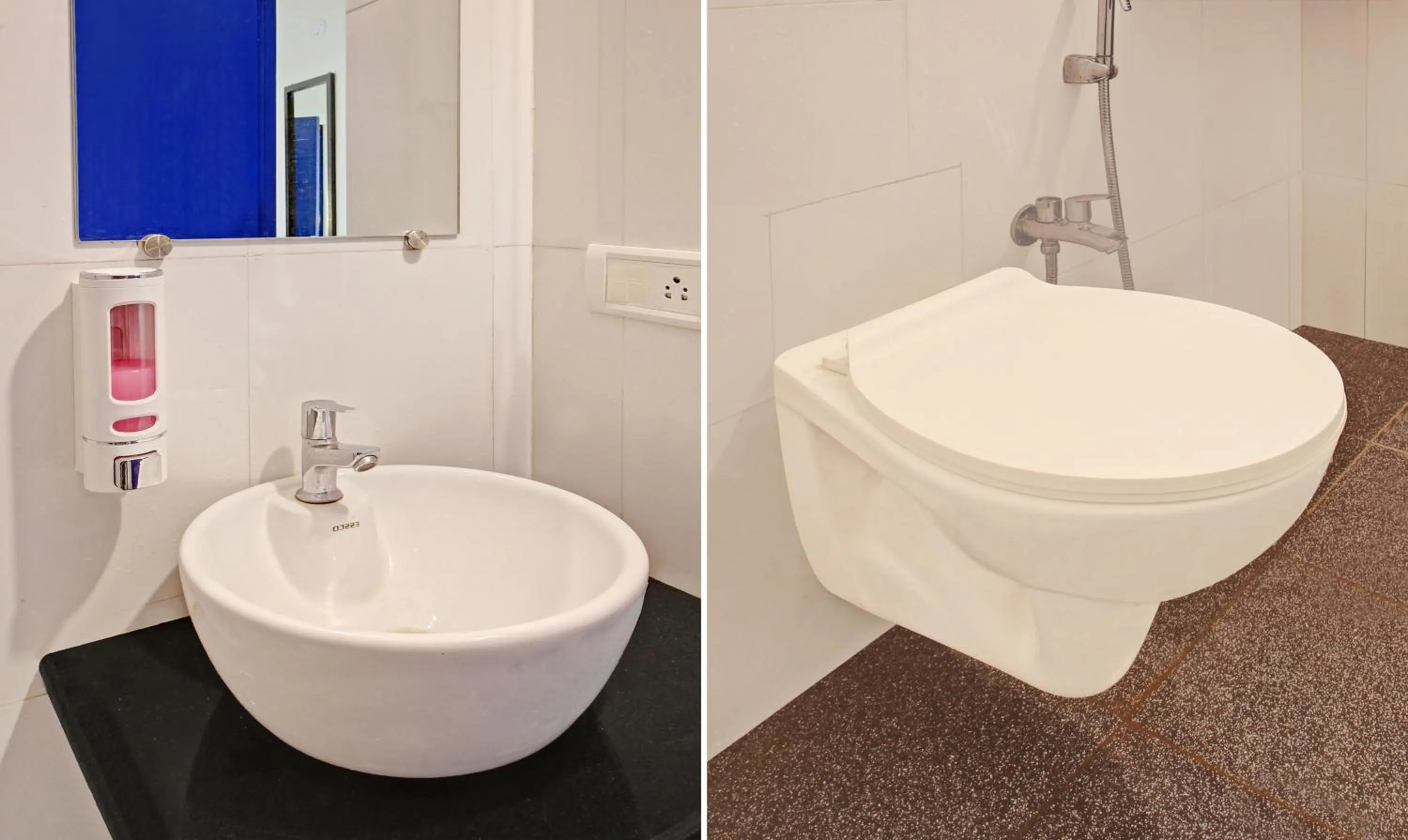 Bathroom in Blue Door