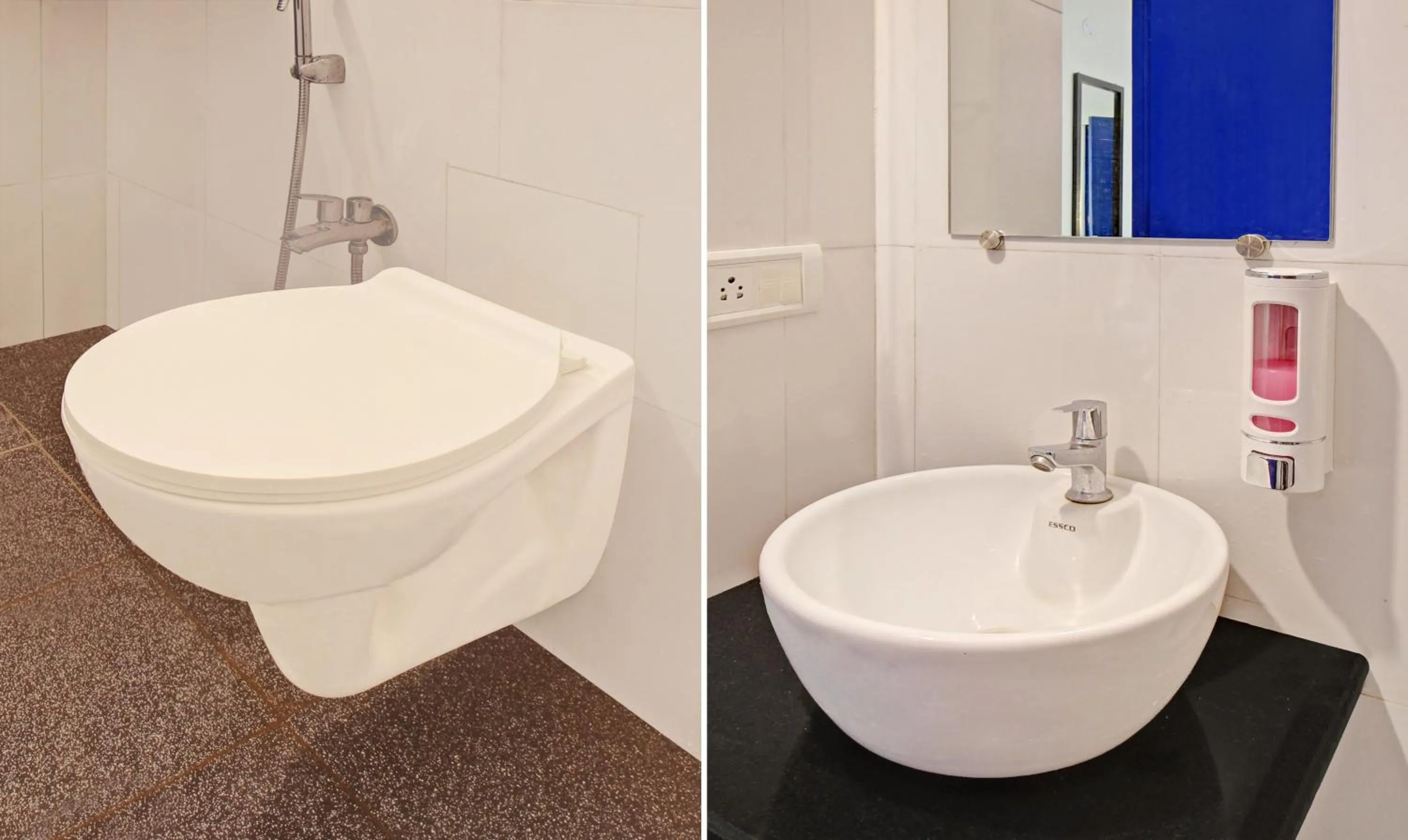 Bathroom in Blue Door